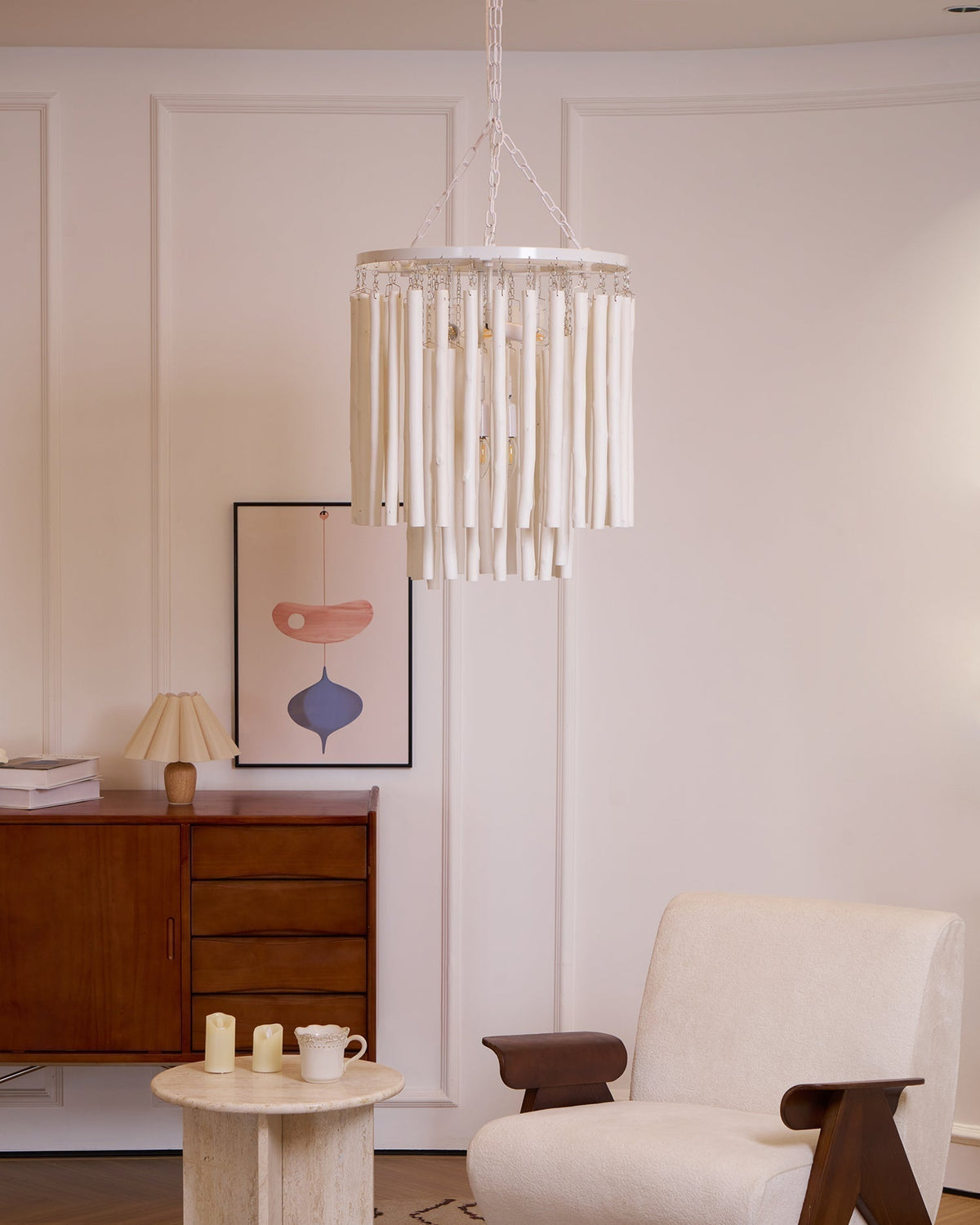 Nyphaiel Lux Lampadario di Lusso in Legno Postmoderno - Relic Pieces