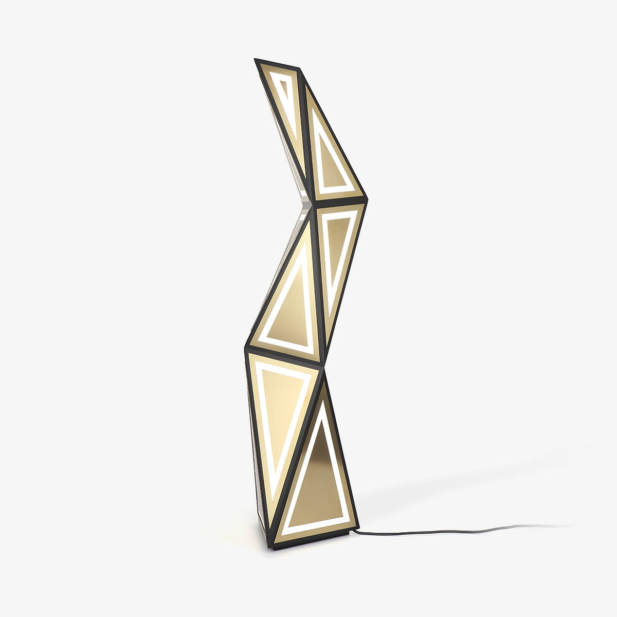 Evvelora lampada da terra Geometrica LED