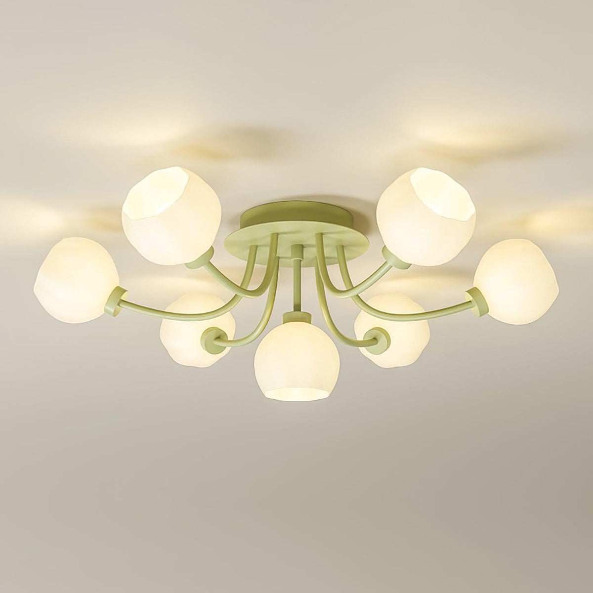 Florina lampada da soffitto a fiore