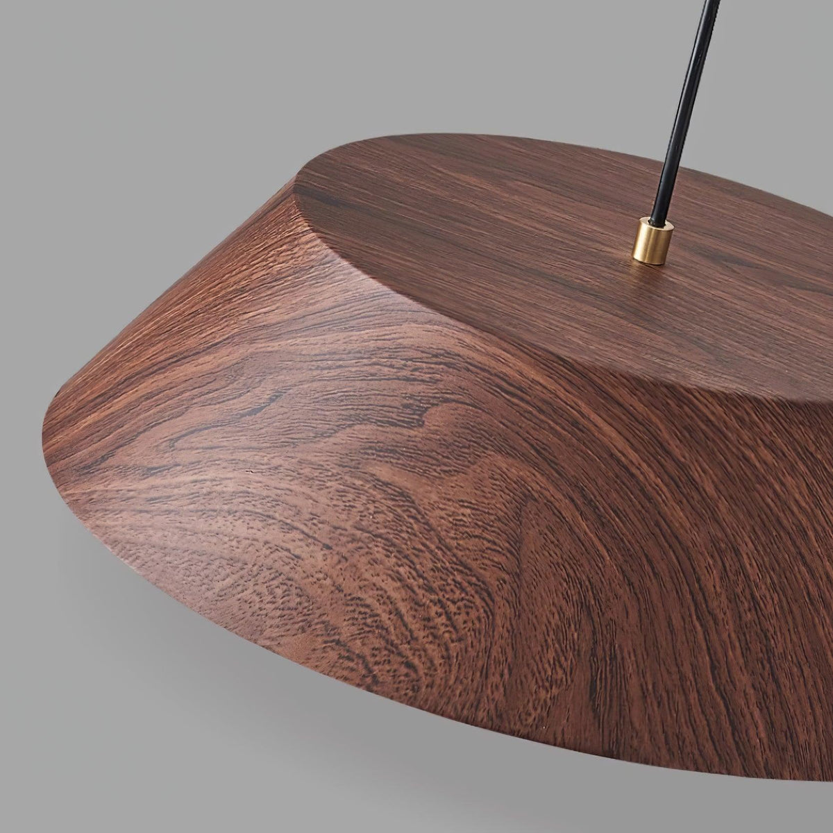 Novain lampada a sospensione con effetto legno