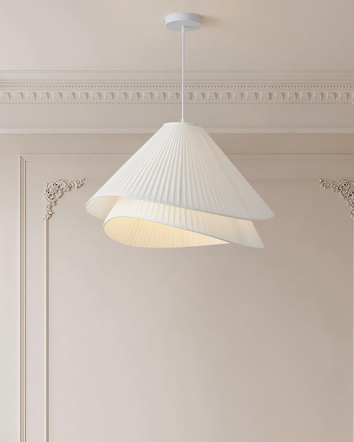 Tempo lampada a sospensione Pleated