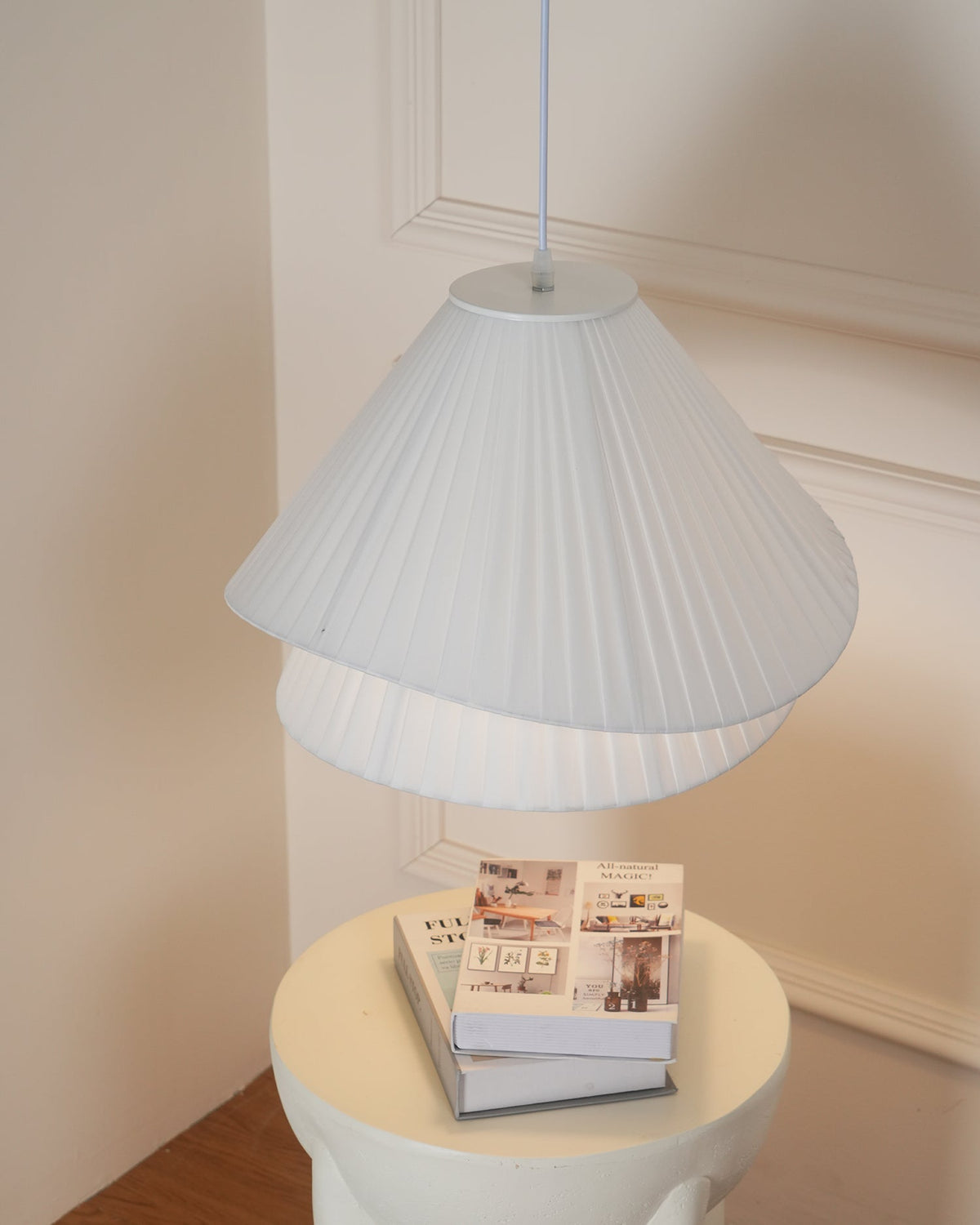 Tempo lampada a sospensione Pleated