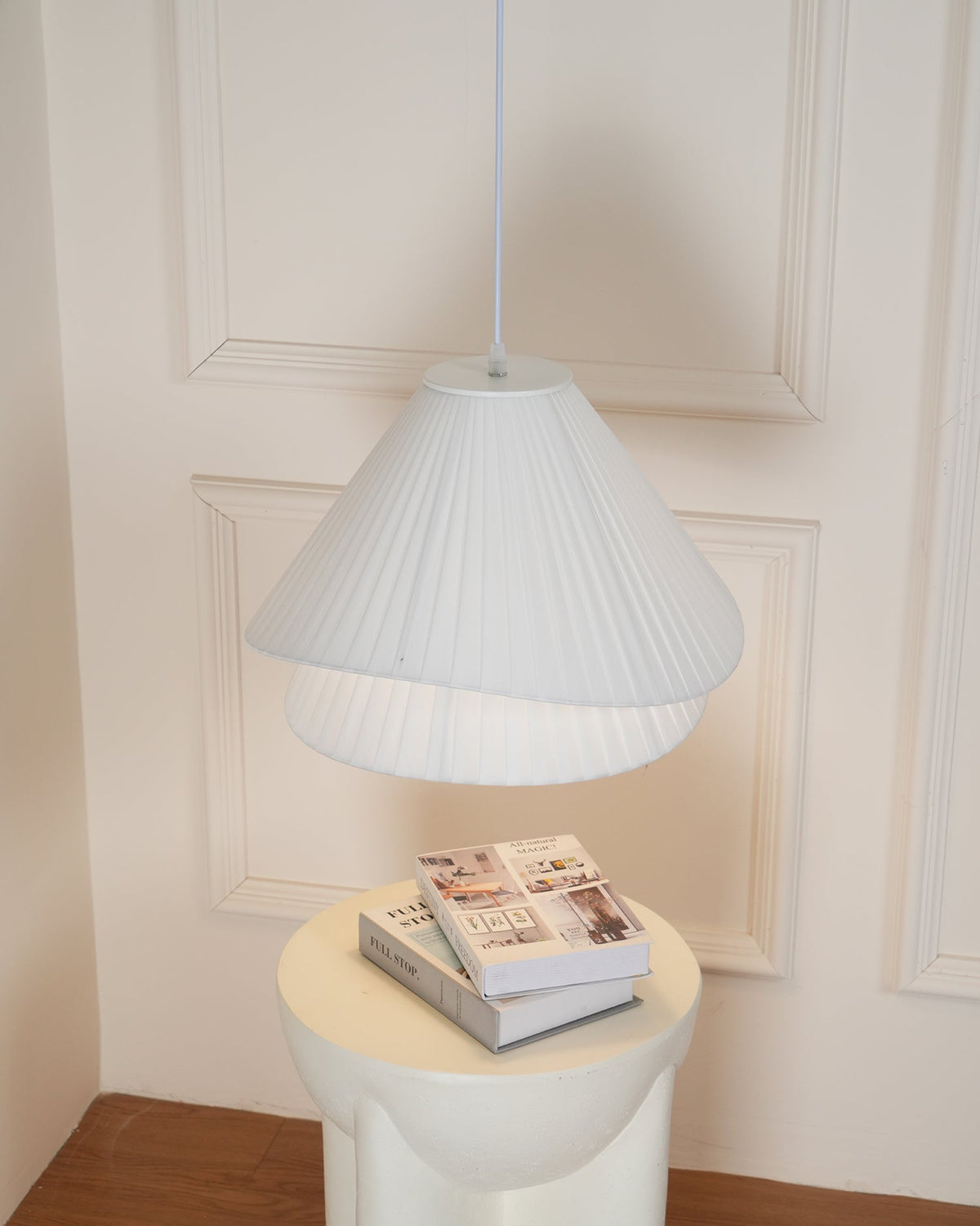 Tempo lampada a sospensione Pleated