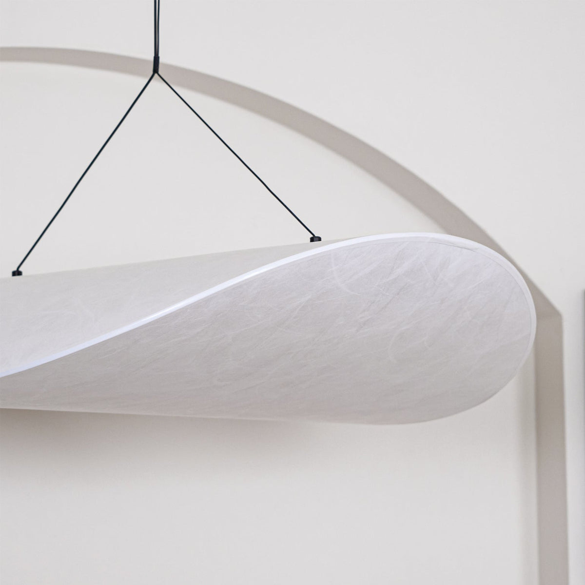 Luminette lampada a sospensione minimalista in Seta