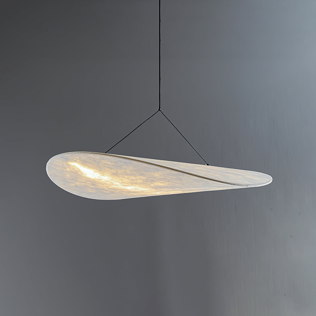 Luminette lampada a sospensione minimalista in Seta