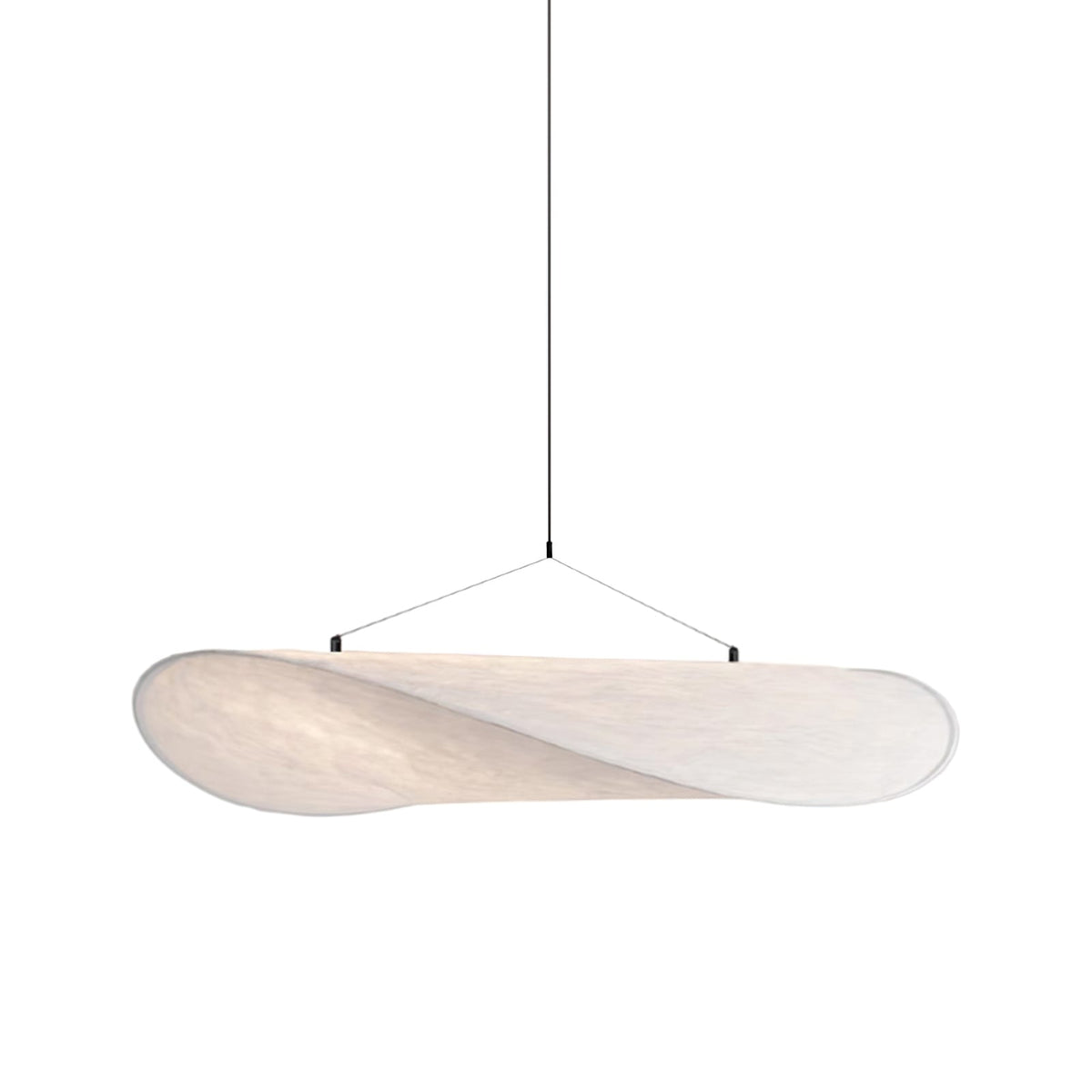 Luminette lampada a sospensione minimalista in Seta