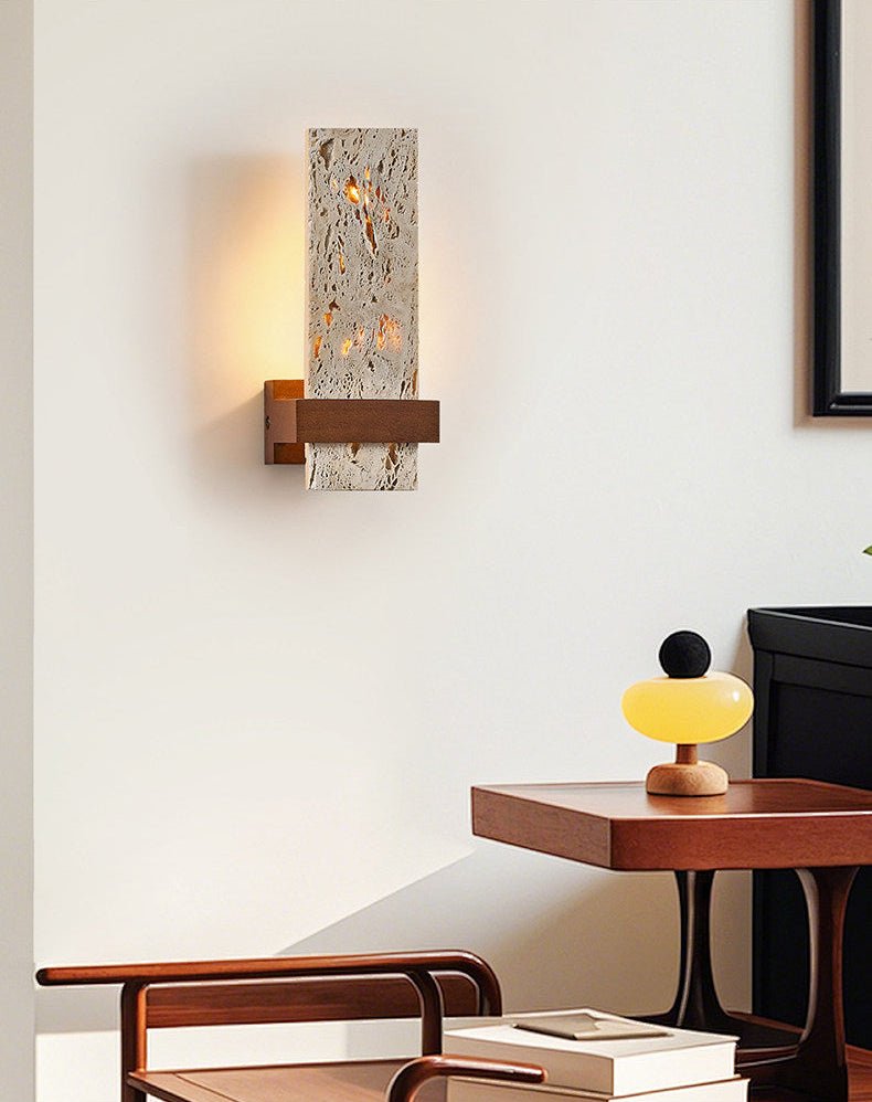 Brann terra travertino lampada da parete