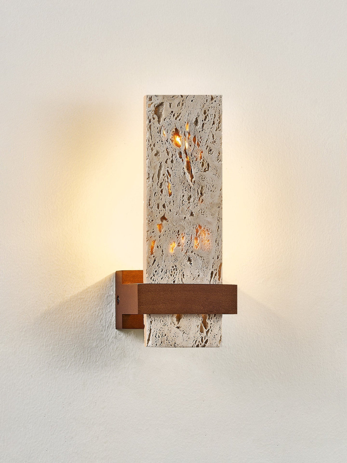 Brann terra travertino lampada da parete
