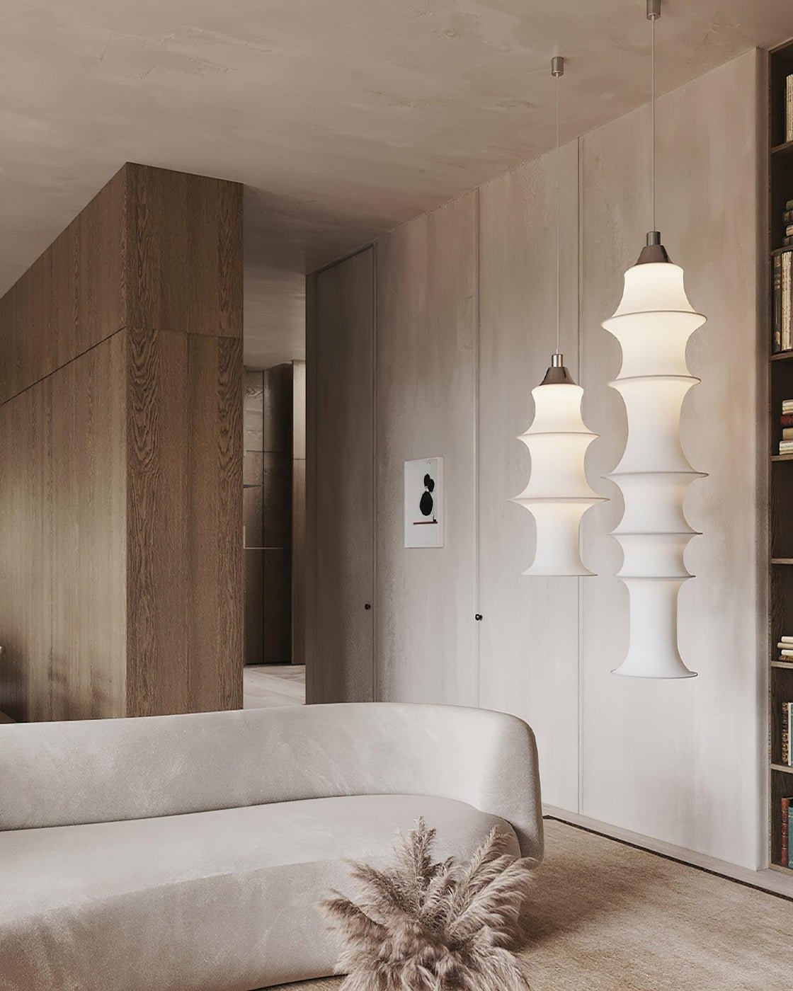 Columnis lampada a sospensione a colonna stratificata