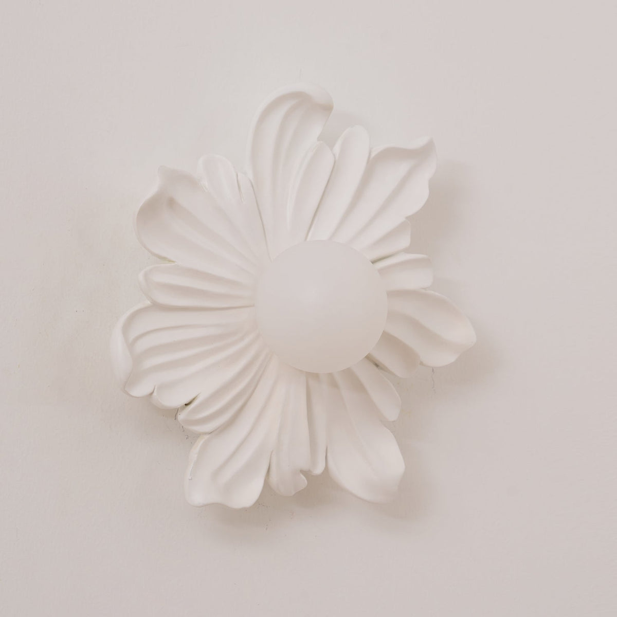 Tina lampada da parete a fiore