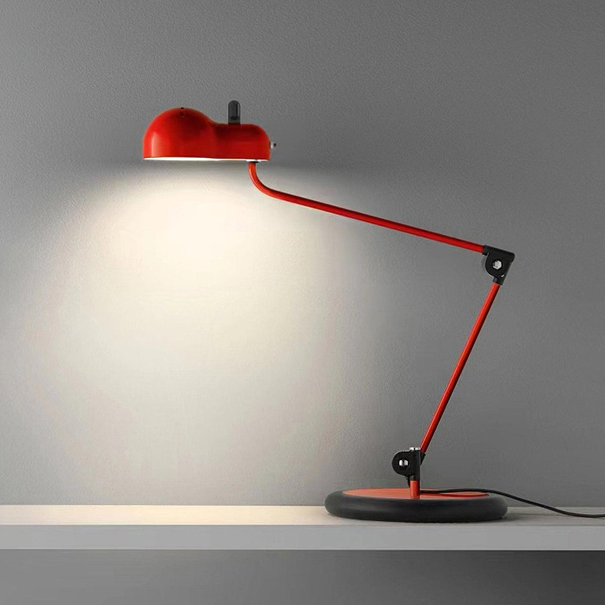 Flaren lampada da tavolo in Acciaio classico