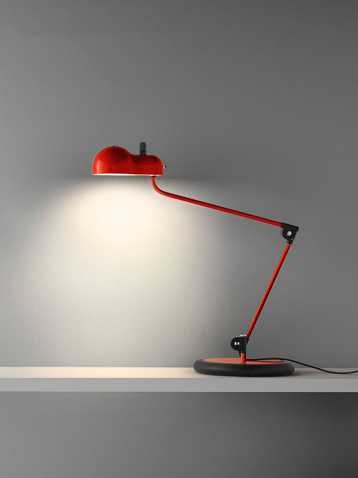 Flaren lampada da tavolo in Acciaio classico