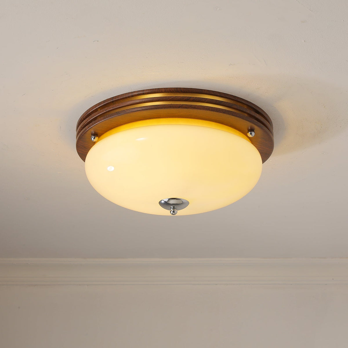 Lysilarae lampada da soffitto classica sferica in vetro