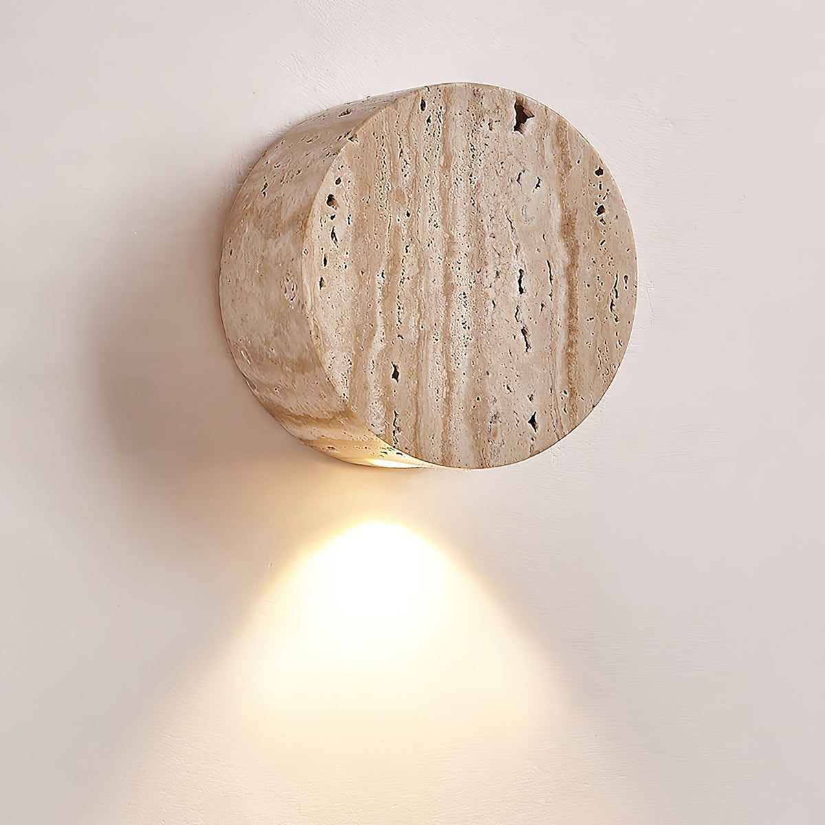 Tavoraya travertino lampada da parete