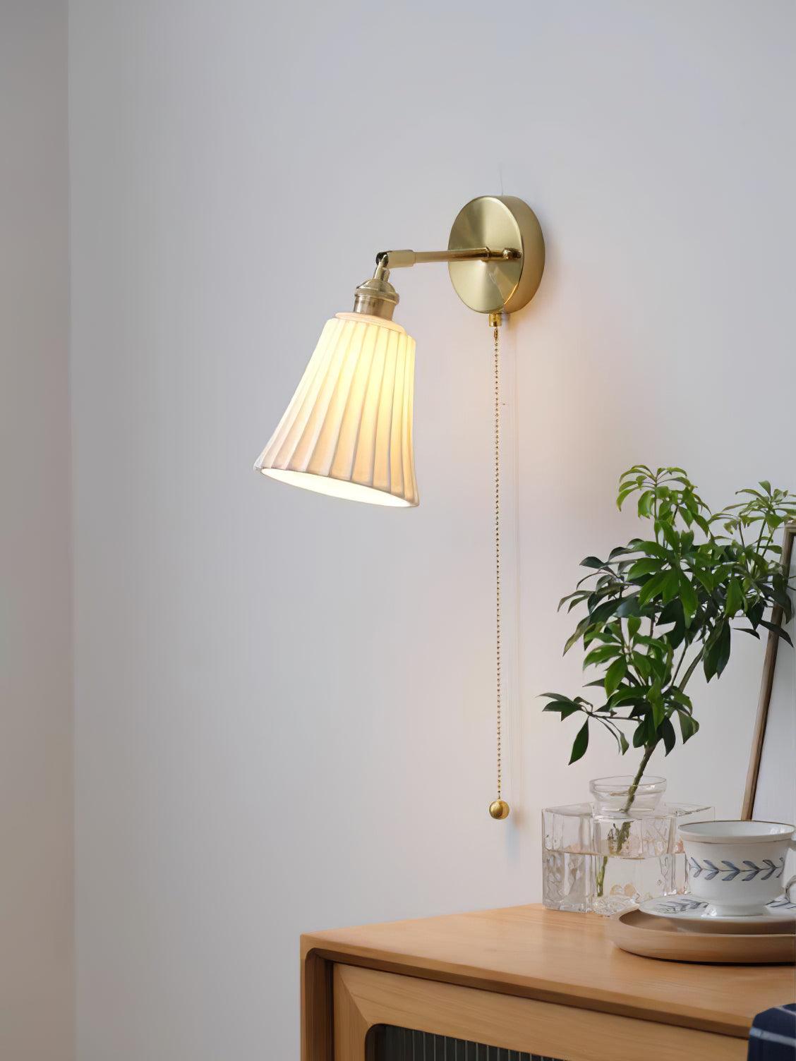 Nominex lampada da parete vintage in Ceramica