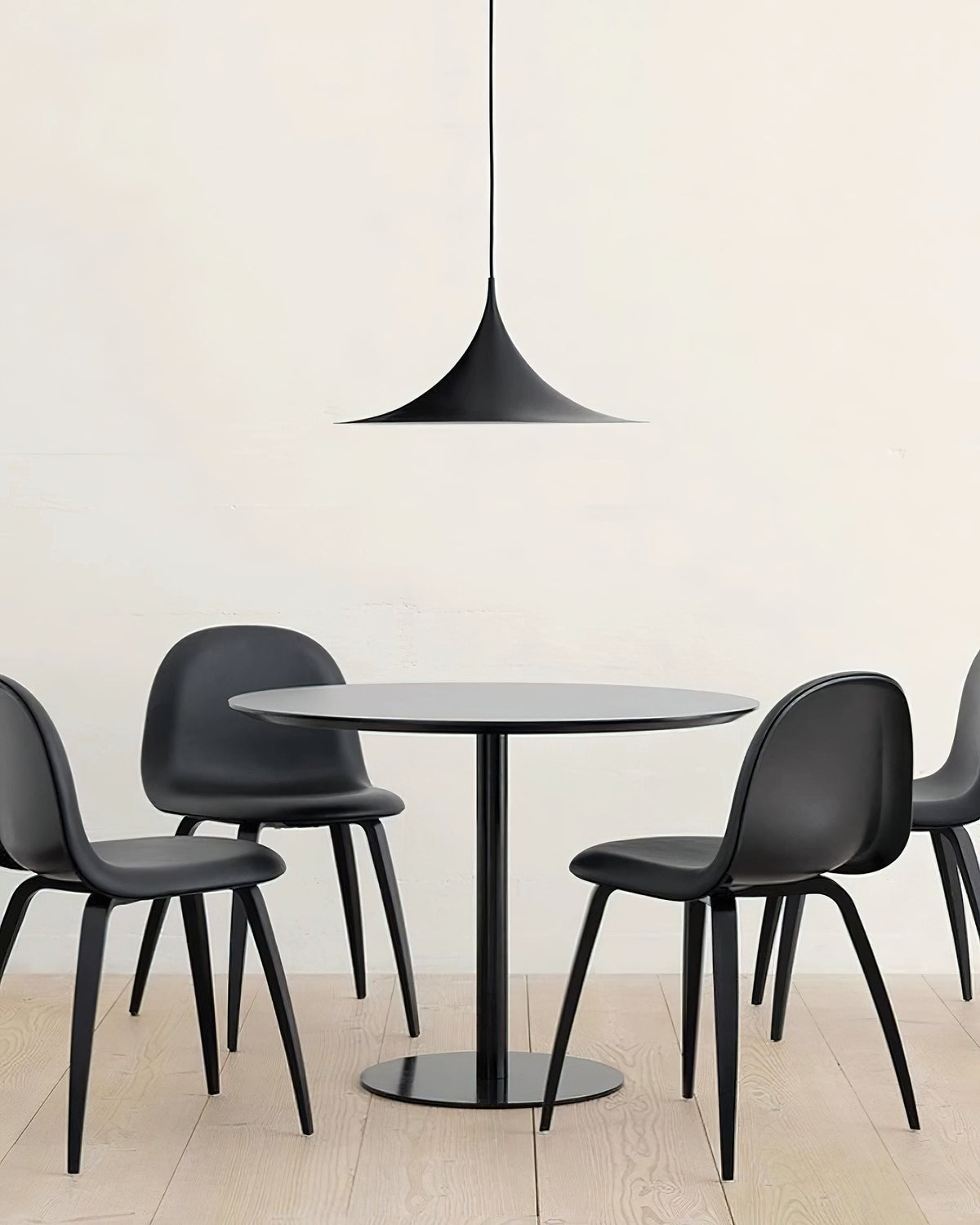 Viro lampada a sospensione Collo Sottile e Diffusore Ampio per sala da pranzo contemporanea