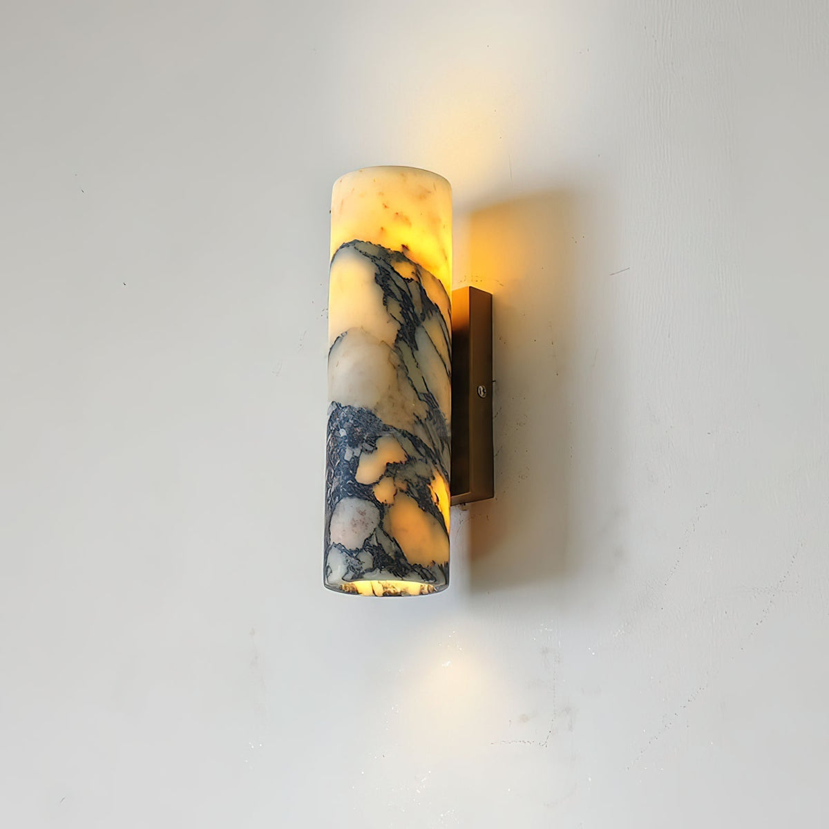 Avi Lampada da Parete Cylindrica in Marmo di Lusso