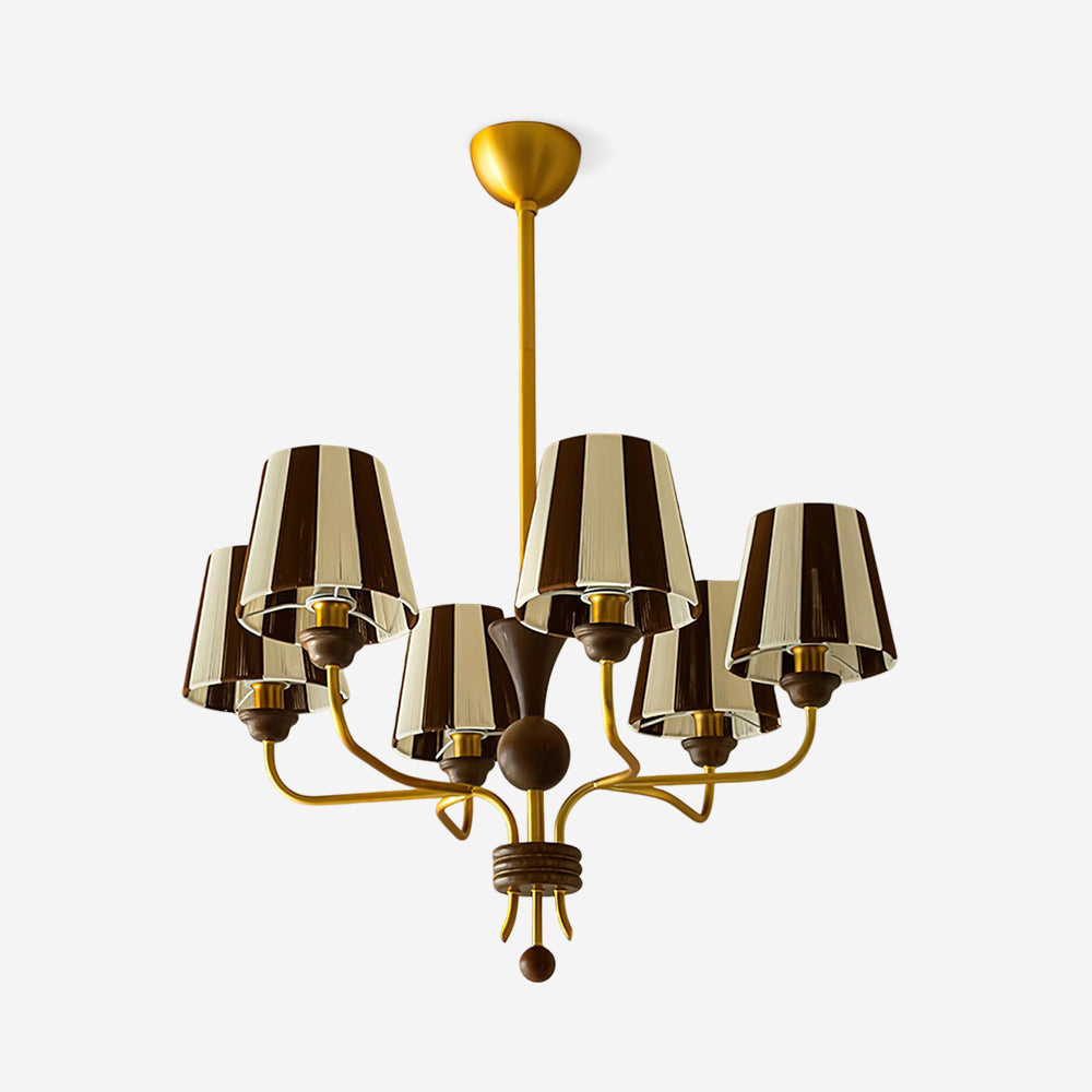 Viraaaine lampadario a Strisce