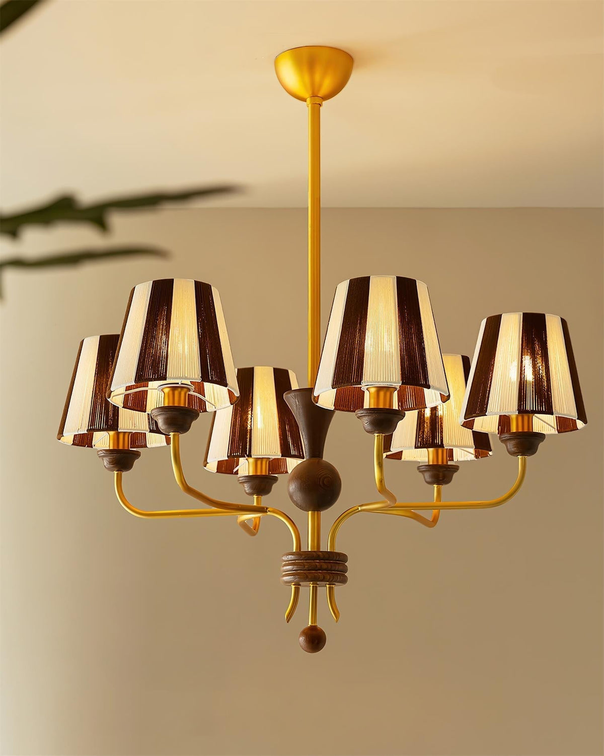 Viraaaine lampadario a Strisce