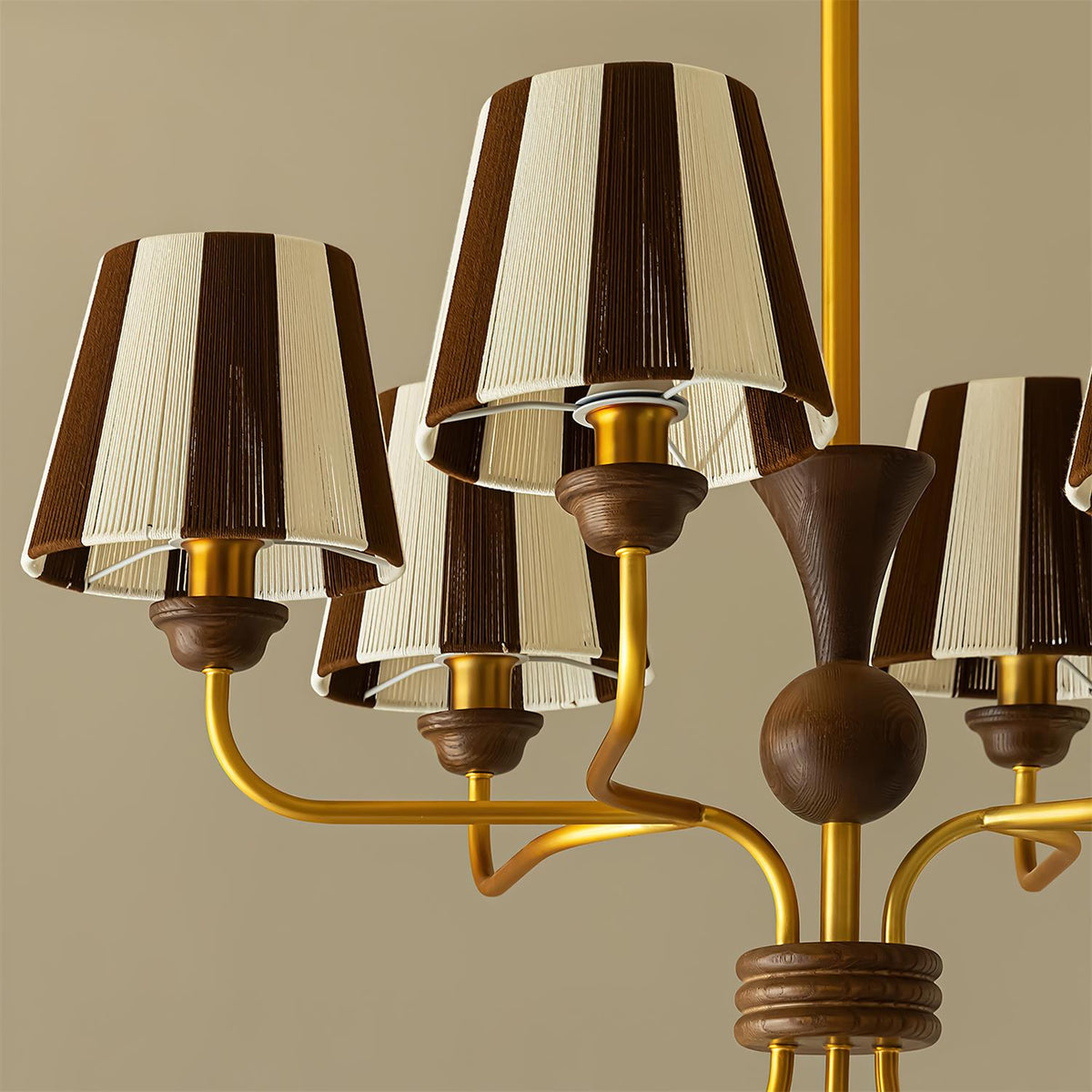 Viraaaine lampadario a Strisce