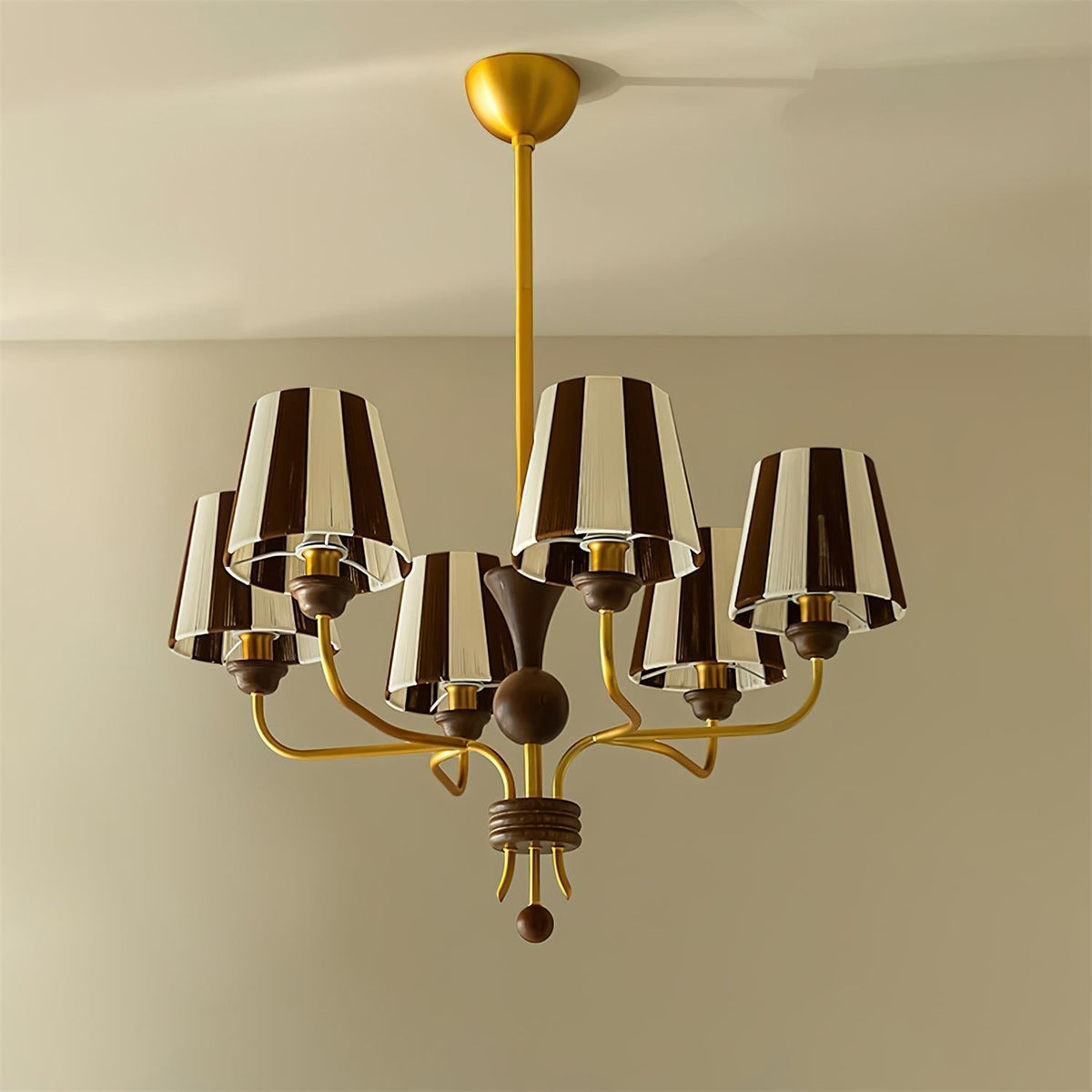 Viraaaine lampadario a Strisce