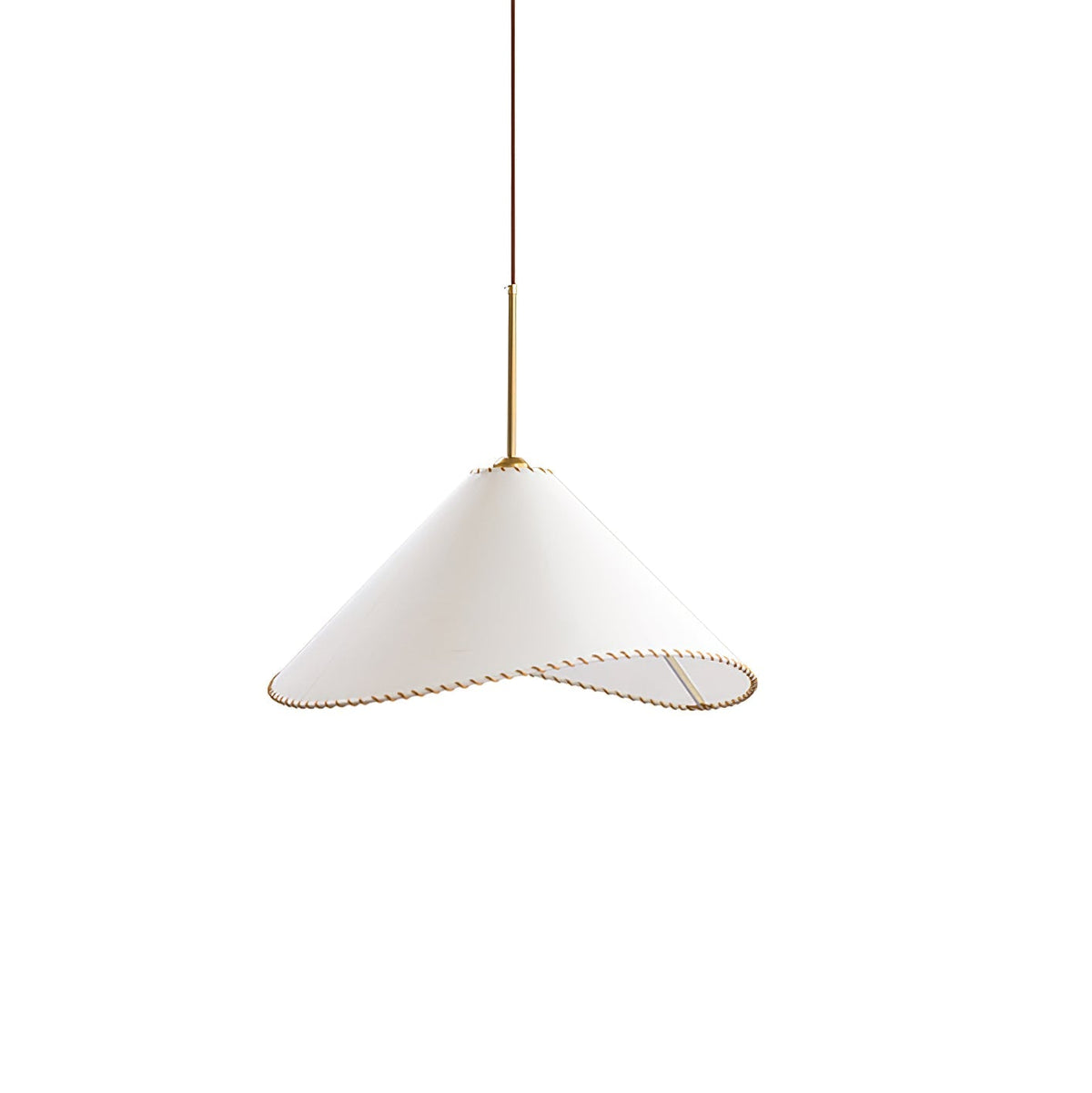 Aursoreth lampada a sospensione con Paralume in tessuto Twistato Nordico