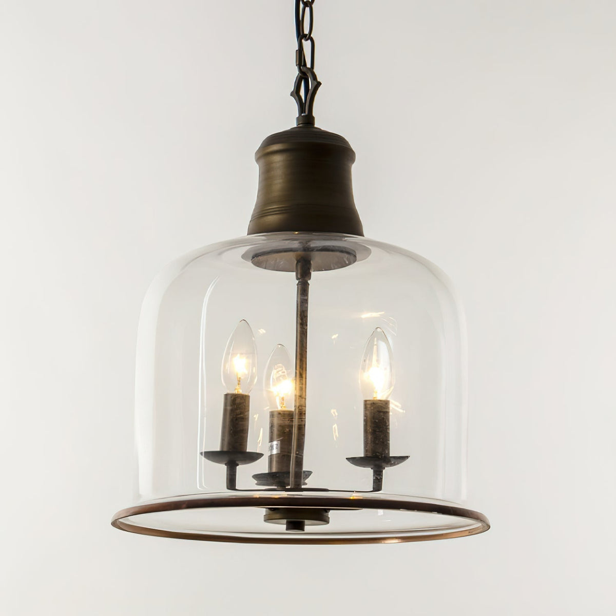 Celaniella Eleganza vintage lampada a sospensione in vetro