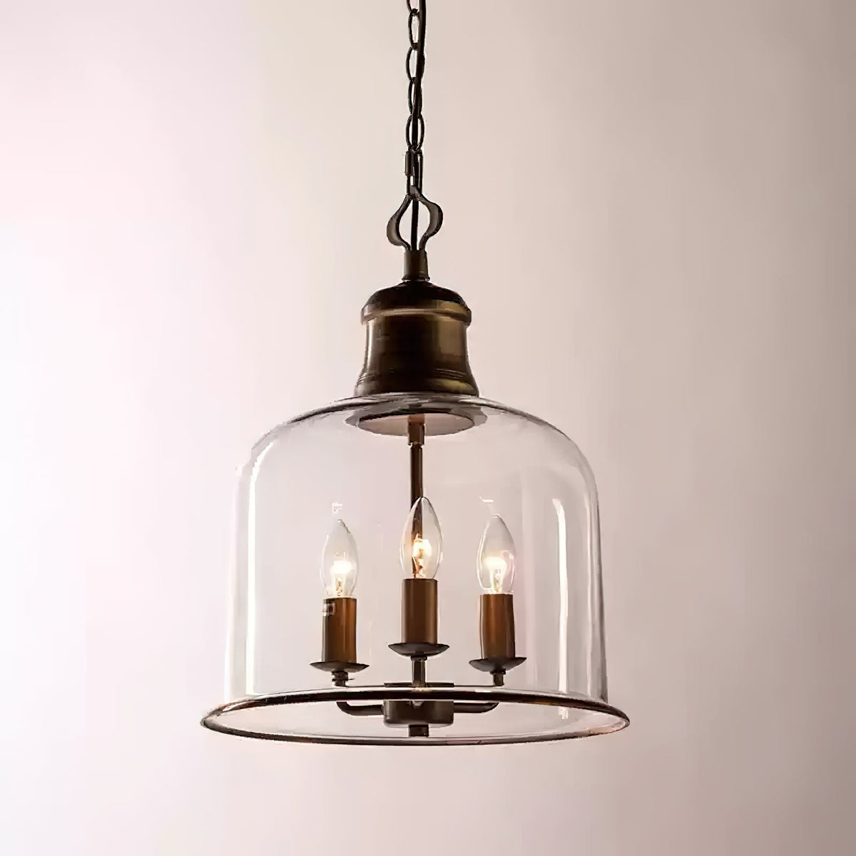 Celaniella Eleganza vintage lampada a sospensione in vetro