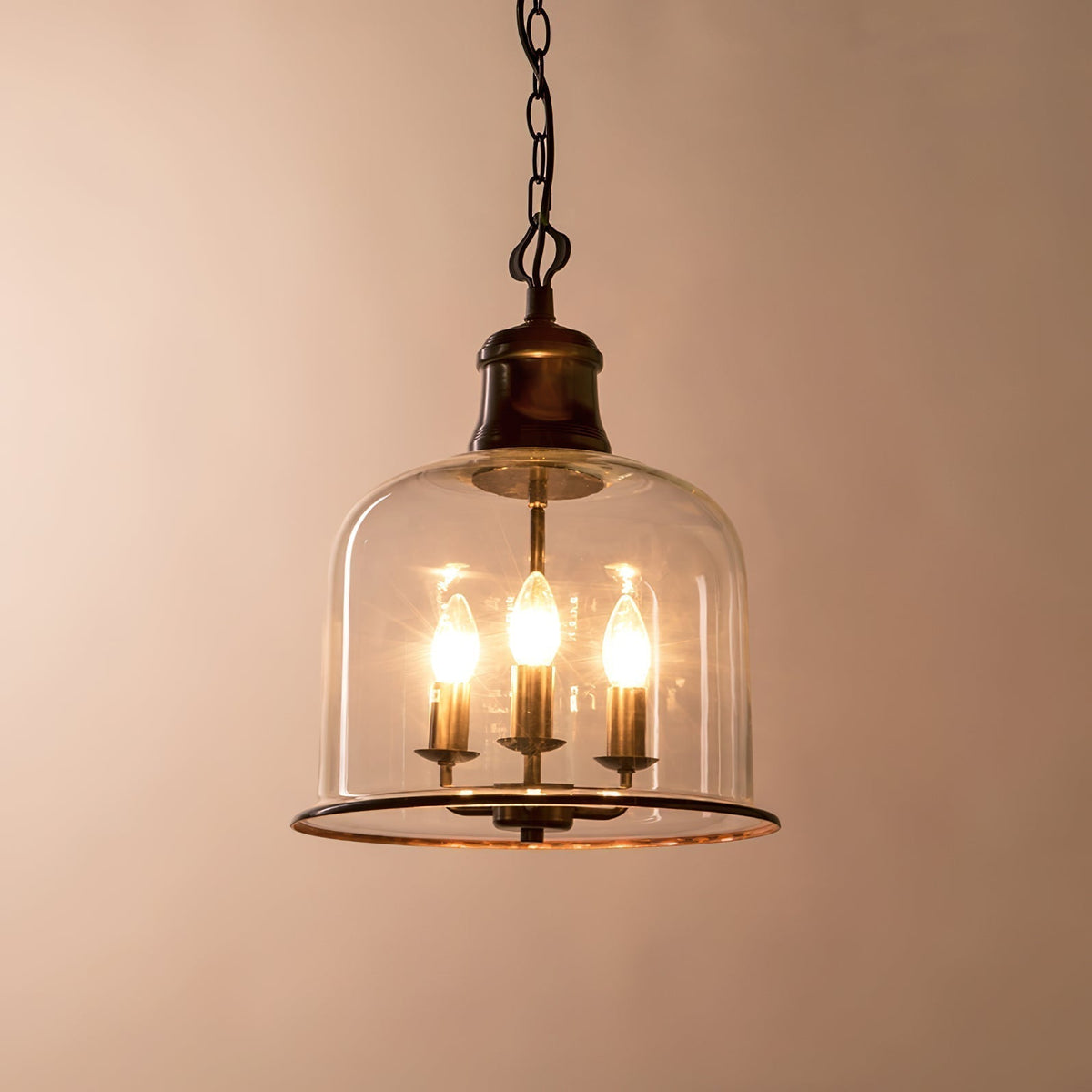 Celaniella Eleganza vintage lampada a sospensione in vetro