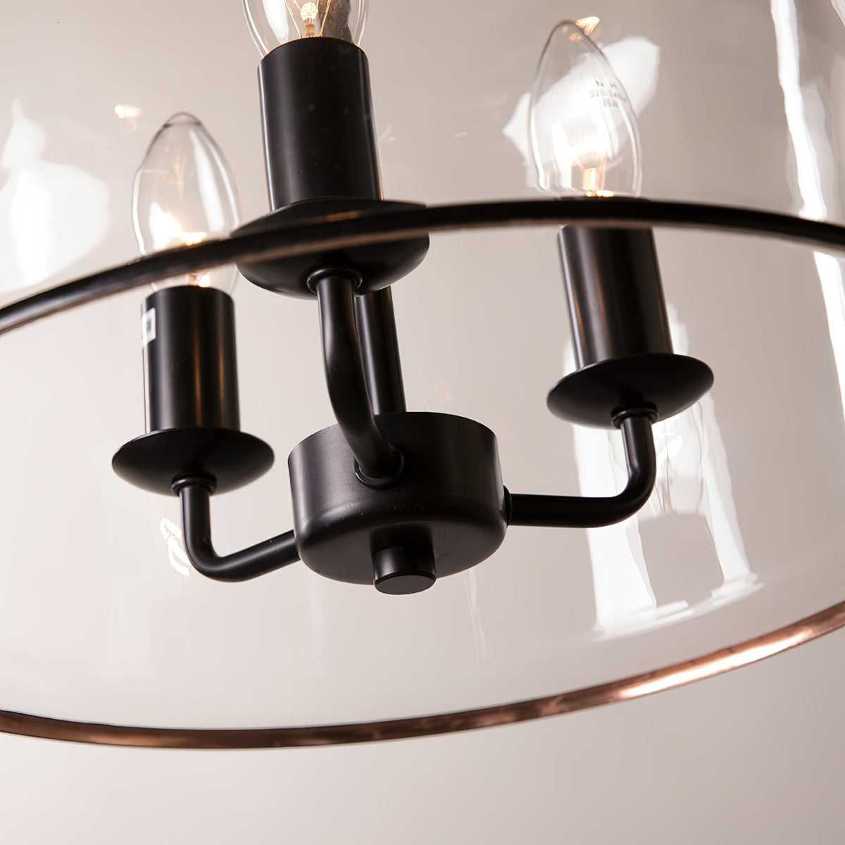 Celaniella Eleganza vintage lampada a sospensione in vetro