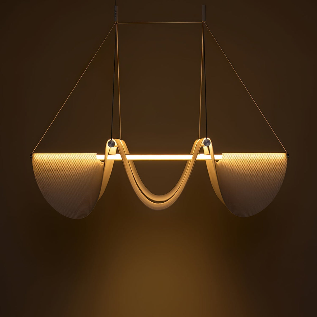 Avenuelle lampada a sospensione Postmoderna di lusso a Nastro