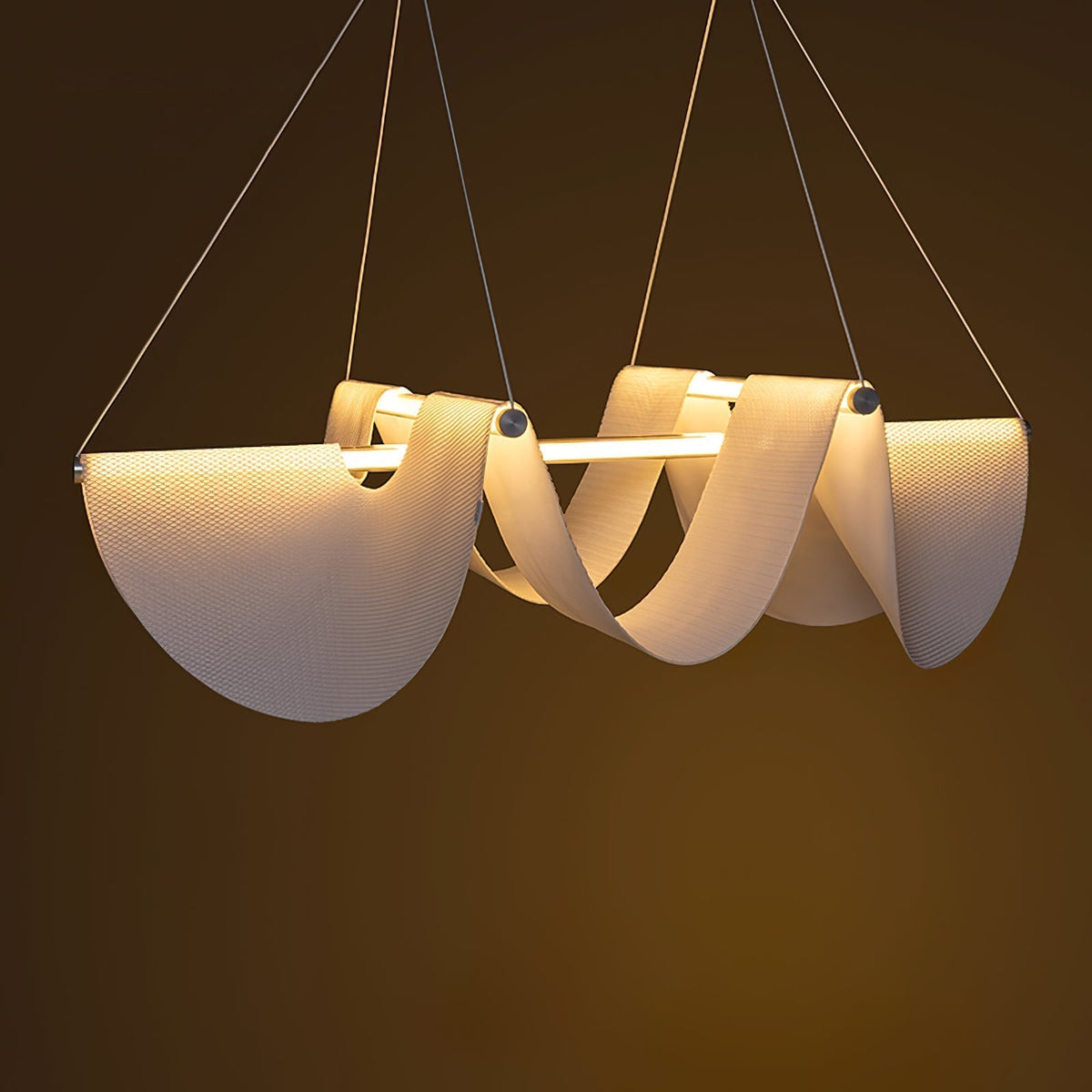 Avenuelle lampada a sospensione Postmoderna di lusso a Nastro