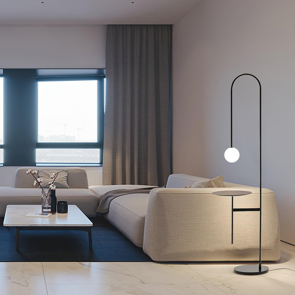 Celonce lampada da terra lampada a sospensione in vetro minimalista