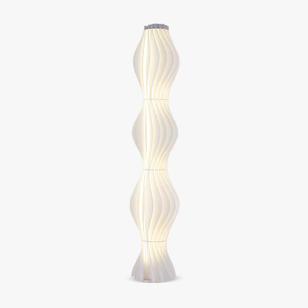 Dotha lampada da terra contemporanea