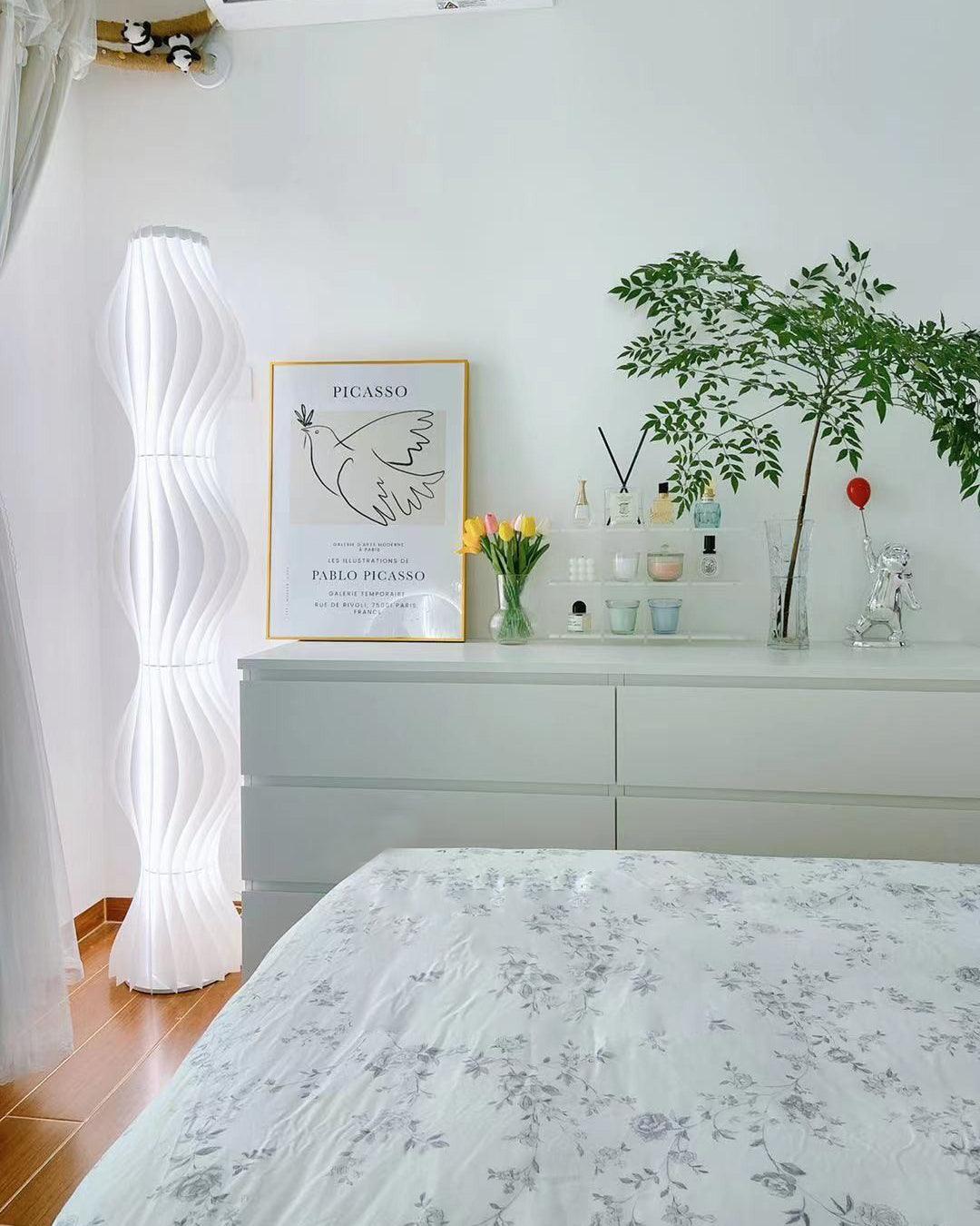 Dotha lampada da terra contemporanea