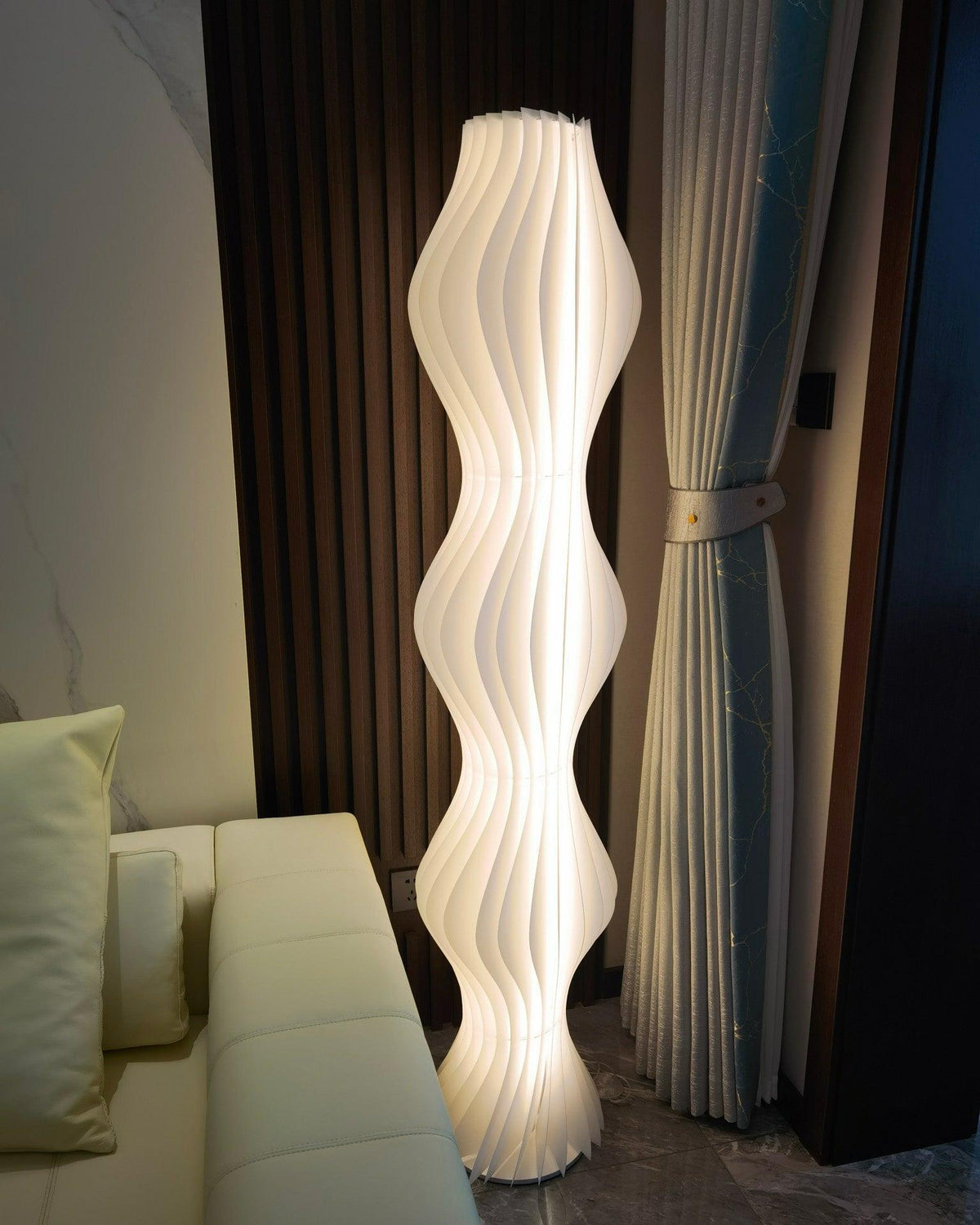 Dotha lampada da terra contemporanea