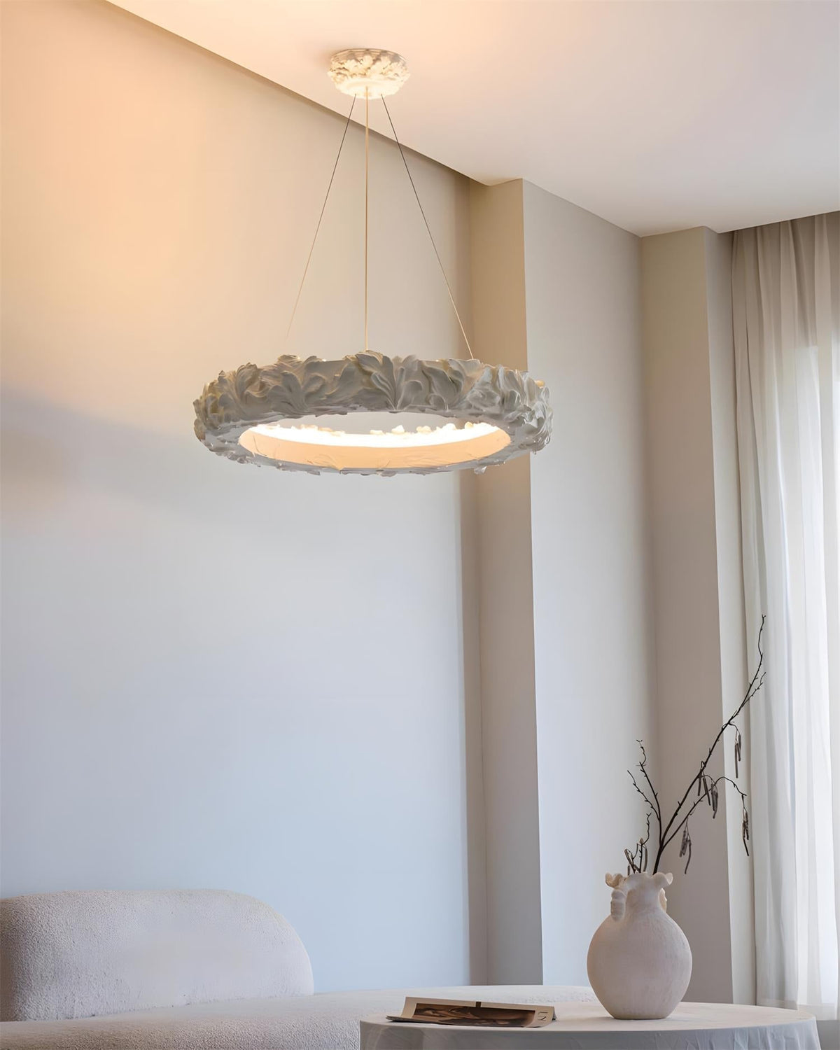 Oreloaria lampadario ad Anello