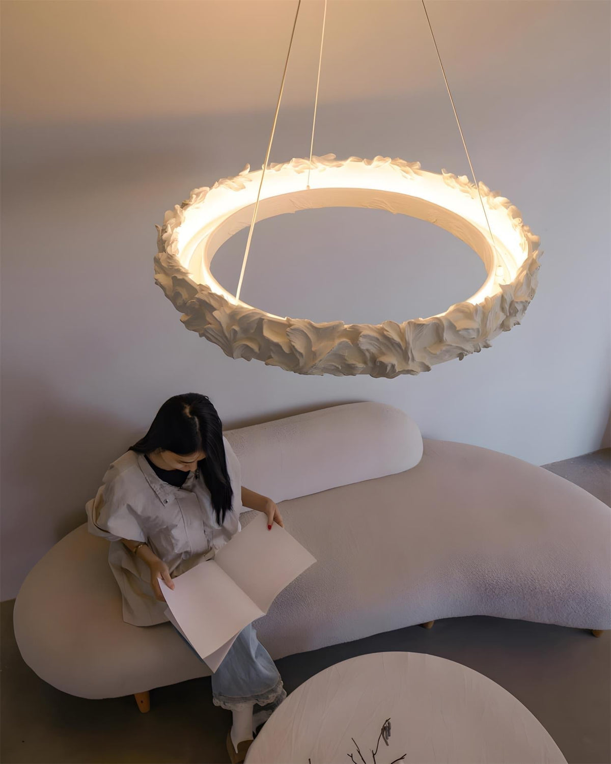 Oreloaria lampadario ad Anello