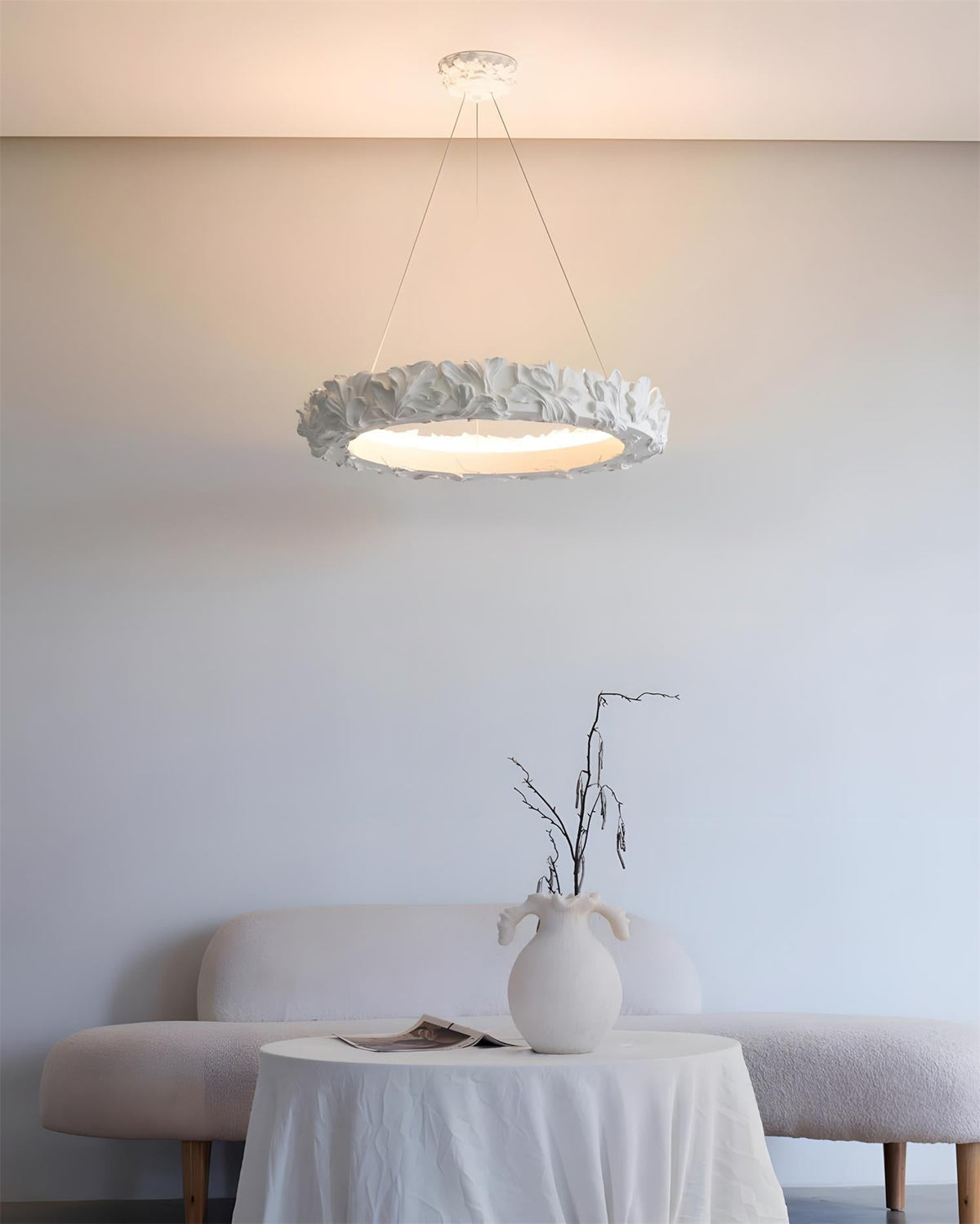 Oreloaria lampadario ad Anello