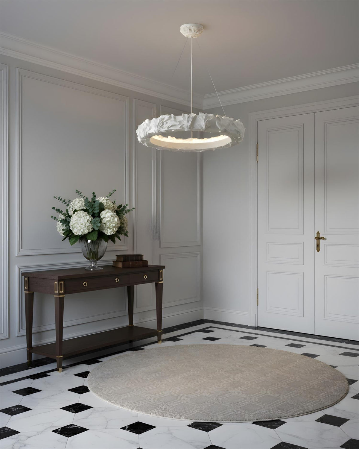 Oreloaria lampadario ad Anello