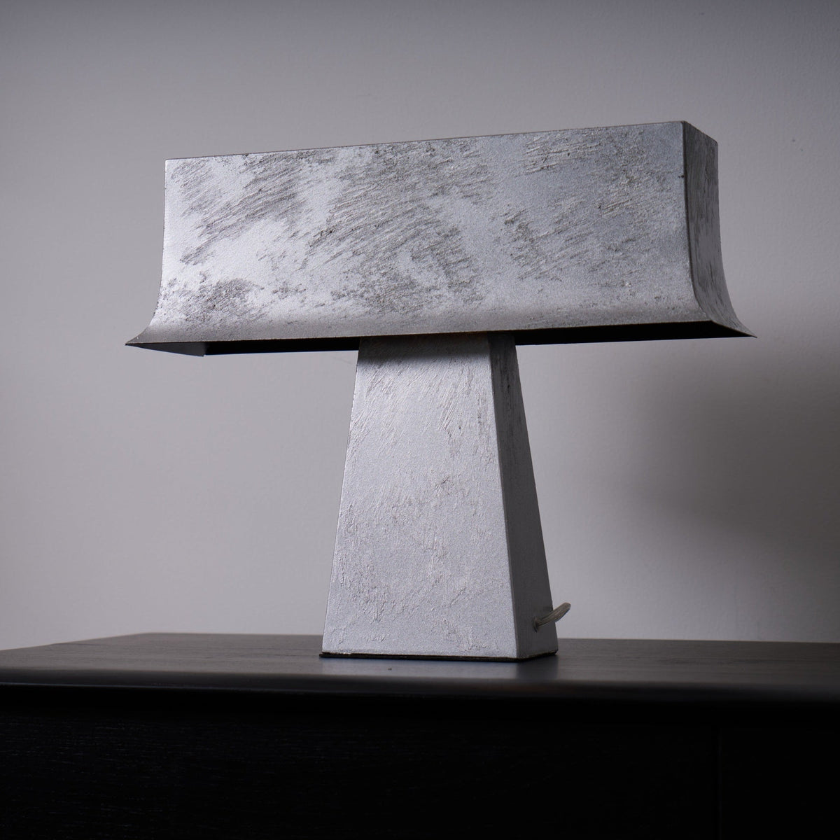 Slate lampada da tavolo minimalista in Acciaio Antico