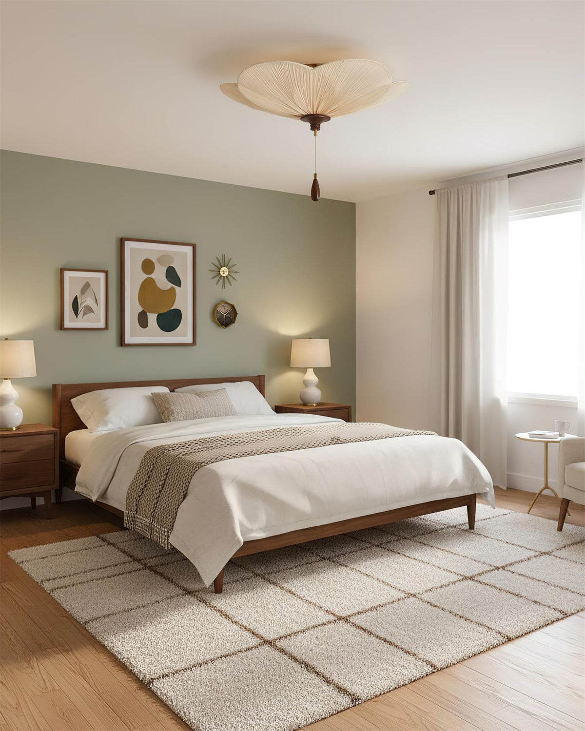 Rivivise lampada da soffitto a foglia