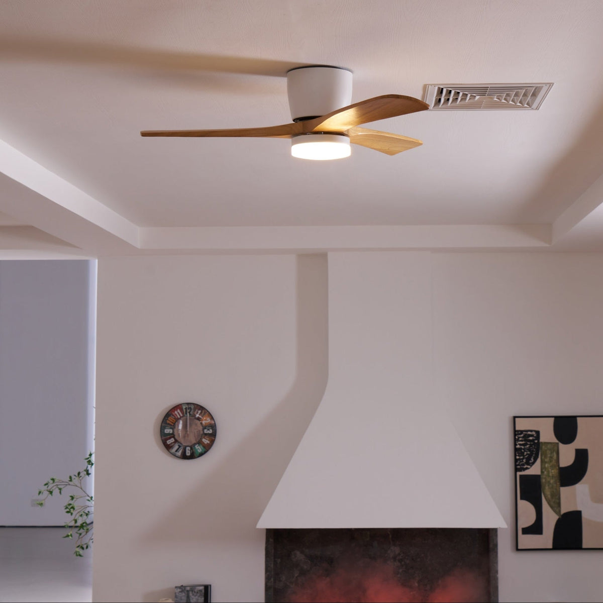 Miroise ventilatore da soffitto con luce