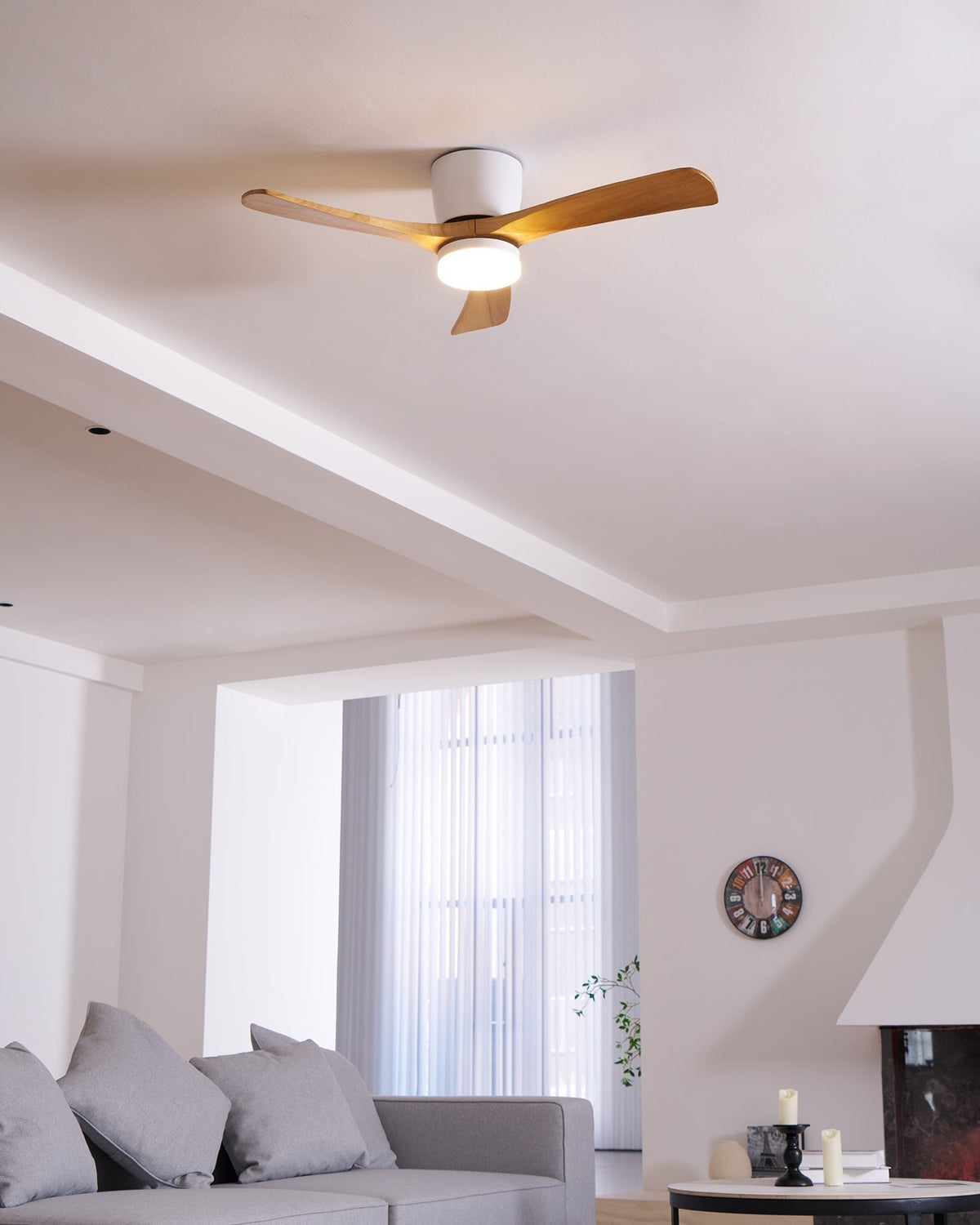 Miroise ventilatore da soffitto con luce