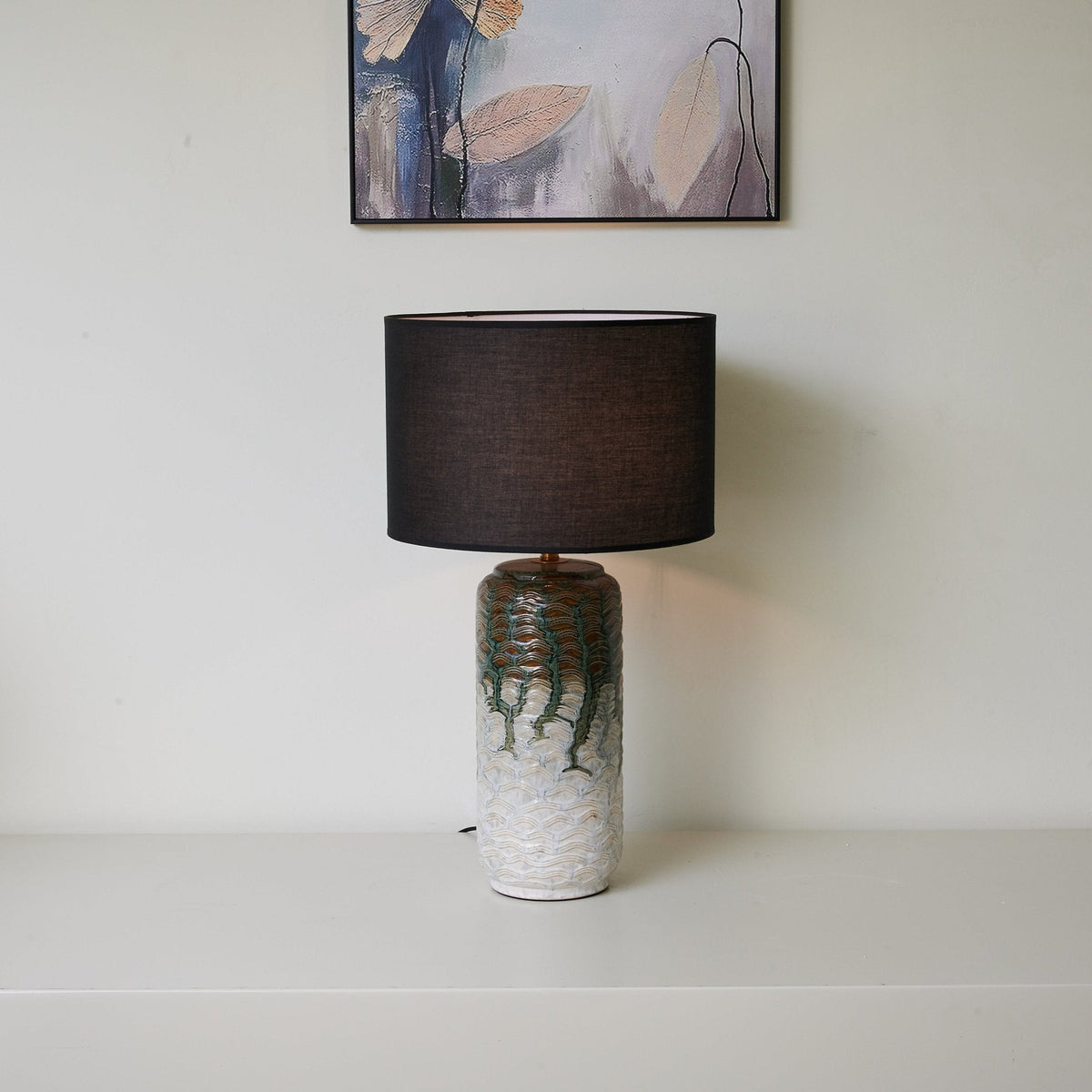 Ainsley lampada da tavolo moderna in ceramica