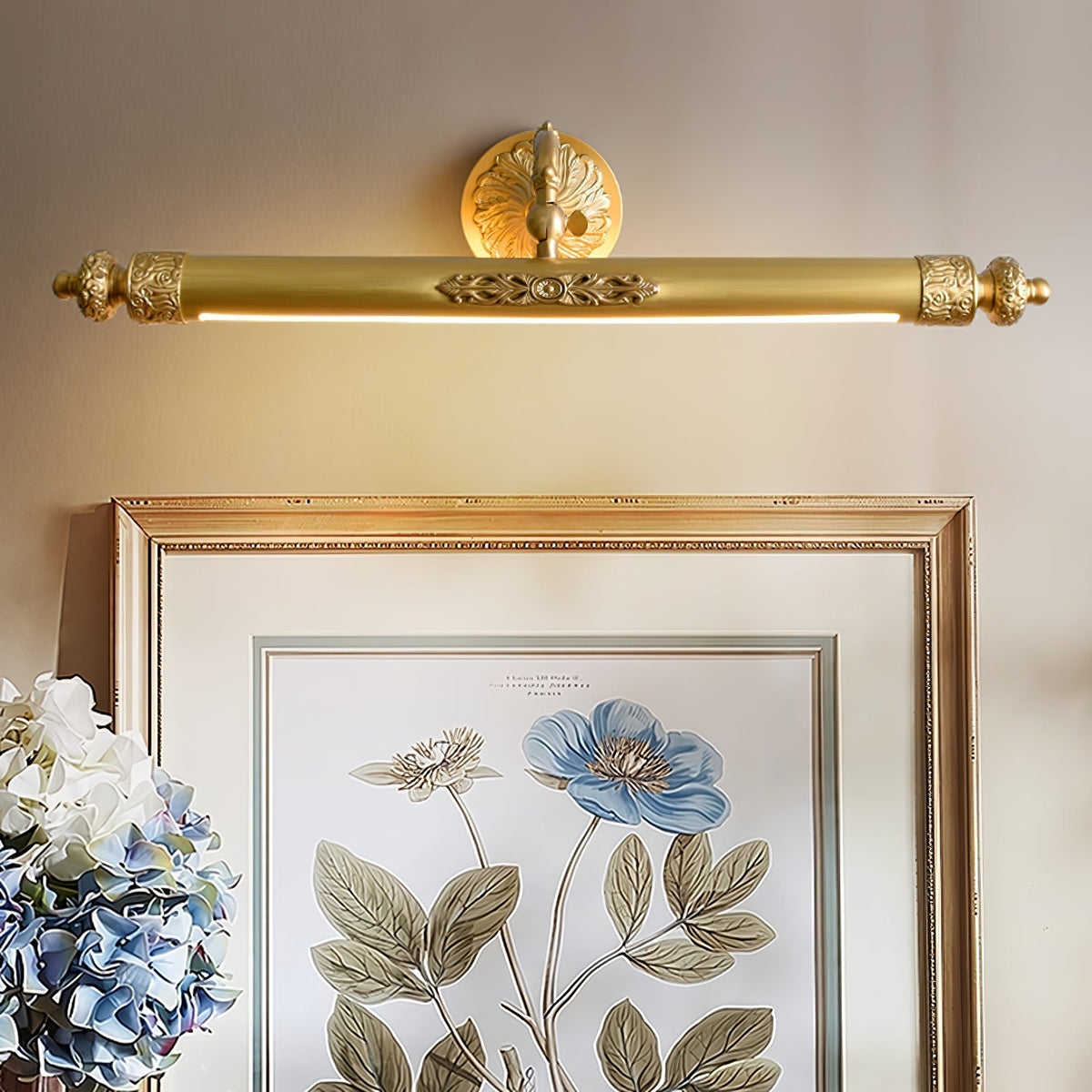 Cloren Premium Nordic Art Vanity lampada da parete in ottone