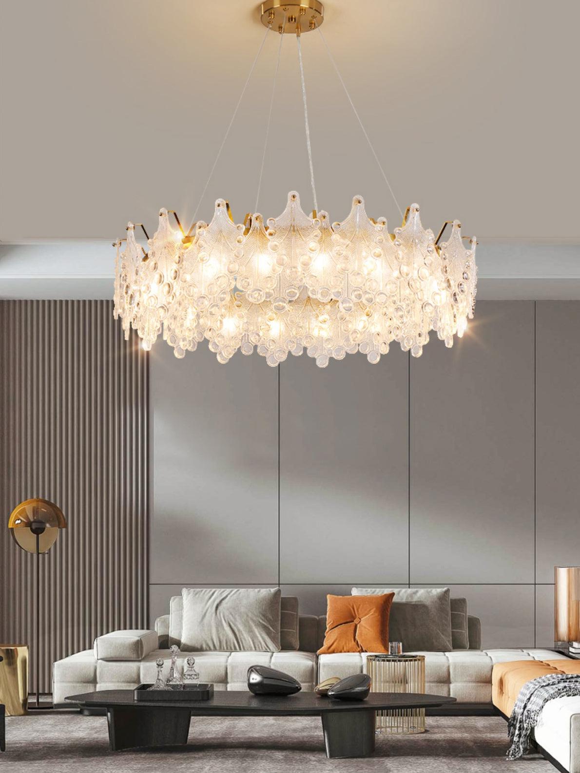 Cisorir lampadario in Cristallo