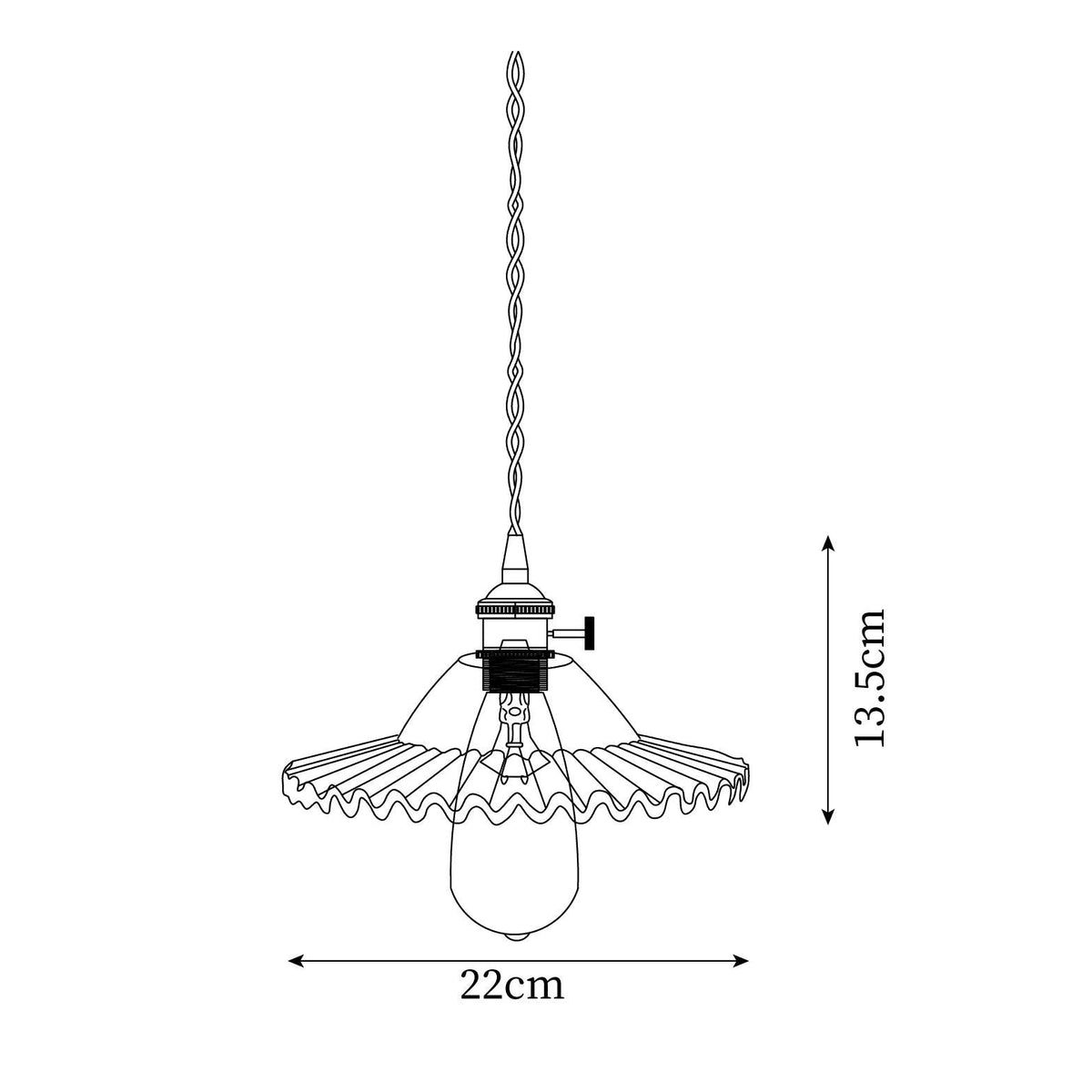 Cirivia lampada a sospensione