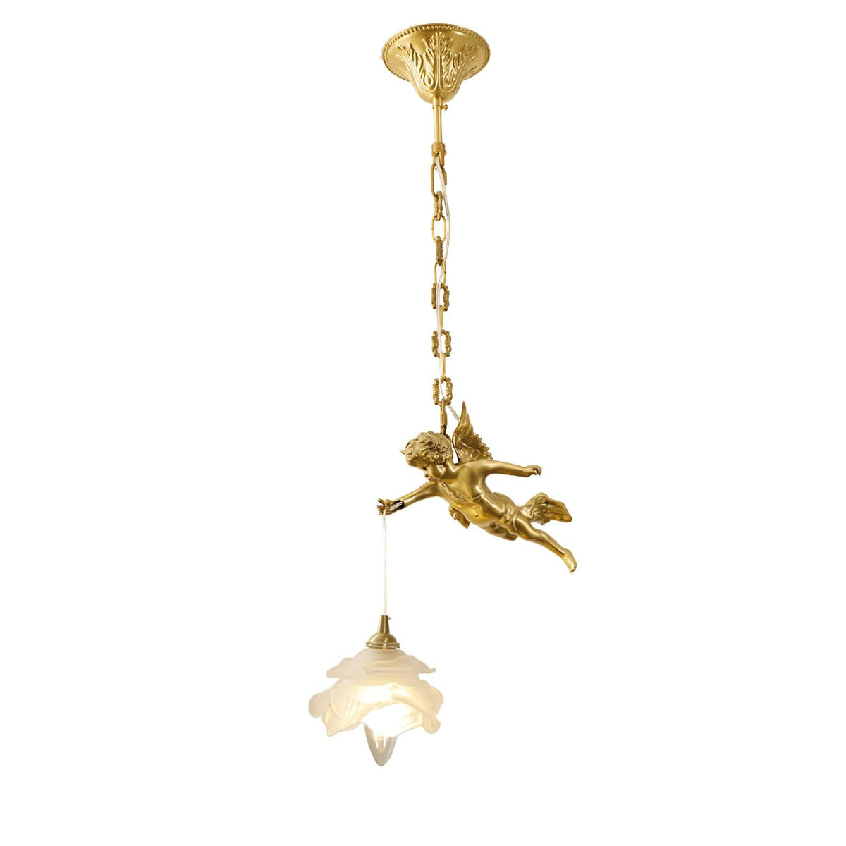 Solene lampada a sospensione in ottone Luxury