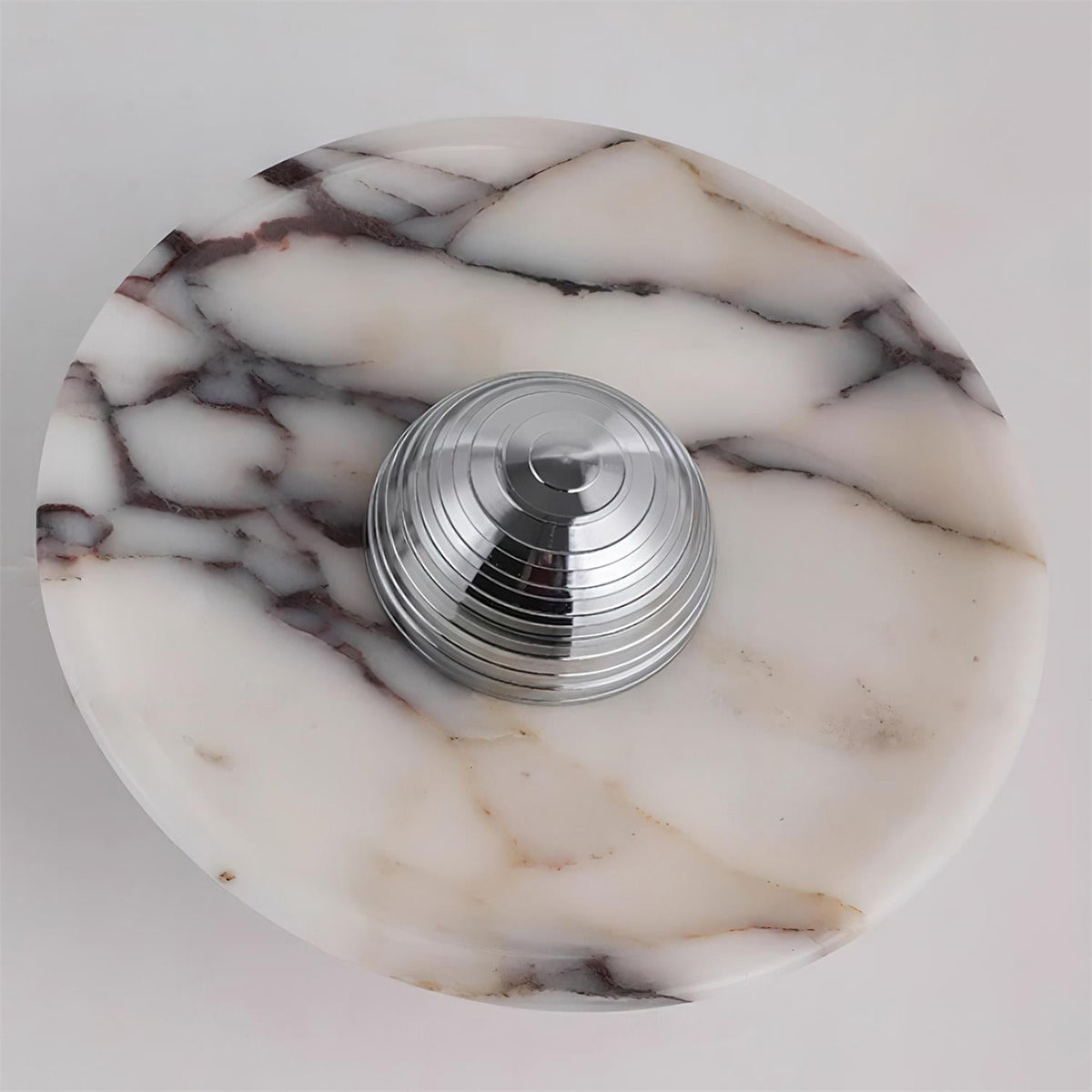 Lampada da parete in marmo disco LED moderna con luce a più colori